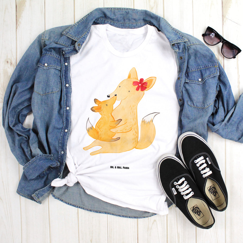 Größe L T-Shirt Fuchs Mama & Kind T-Shirt, Shirt, Tshirt, Lustiges T-Shirt, T-Shirt mit Spruch, Party, Junggesellenabschied, Jubiläum, Geburstag, Herrn, Damen, Männer, Frauen, Schlafshirt, Nachthemd, Sprüche, Familie, Vatertag, Muttertag, Bruder, Schwester, Mama, Papa, Oma, Opa, Mutter, Tochter, Lieblingstochter, Beste Tochter, Geschenk