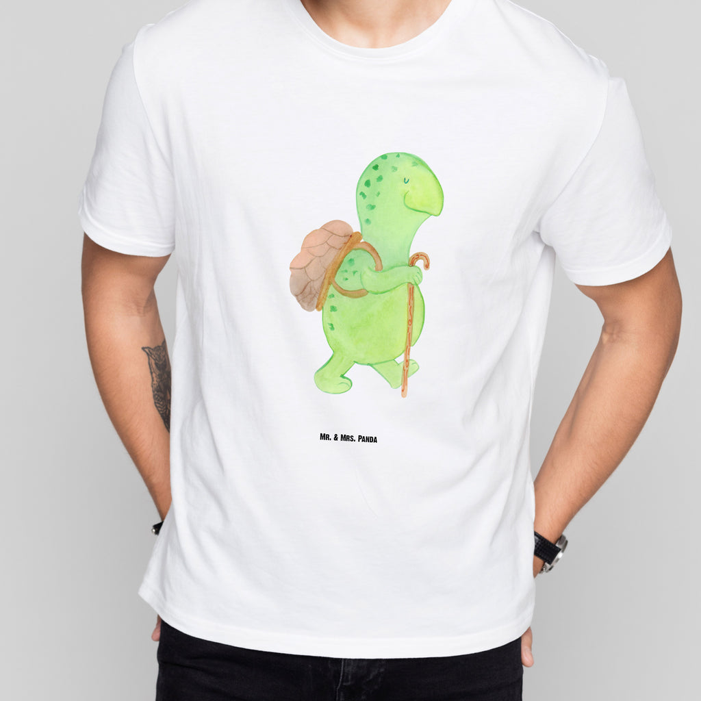 Größe XL T-Shirt Schildkröte Wanderer T-Shirt, Shirt, Tshirt, Lustiges T-Shirt, T-Shirt mit Spruch, Party, Junggesellenabschied, Jubiläum, Geburstag, Herrn, Damen, Männer, Frauen, Schlafshirt, Nachthemd, Sprüche, Schildkröte, Schildkröten, Motivation, Motivationsspruch, Motivationssprüche, Neuanfang