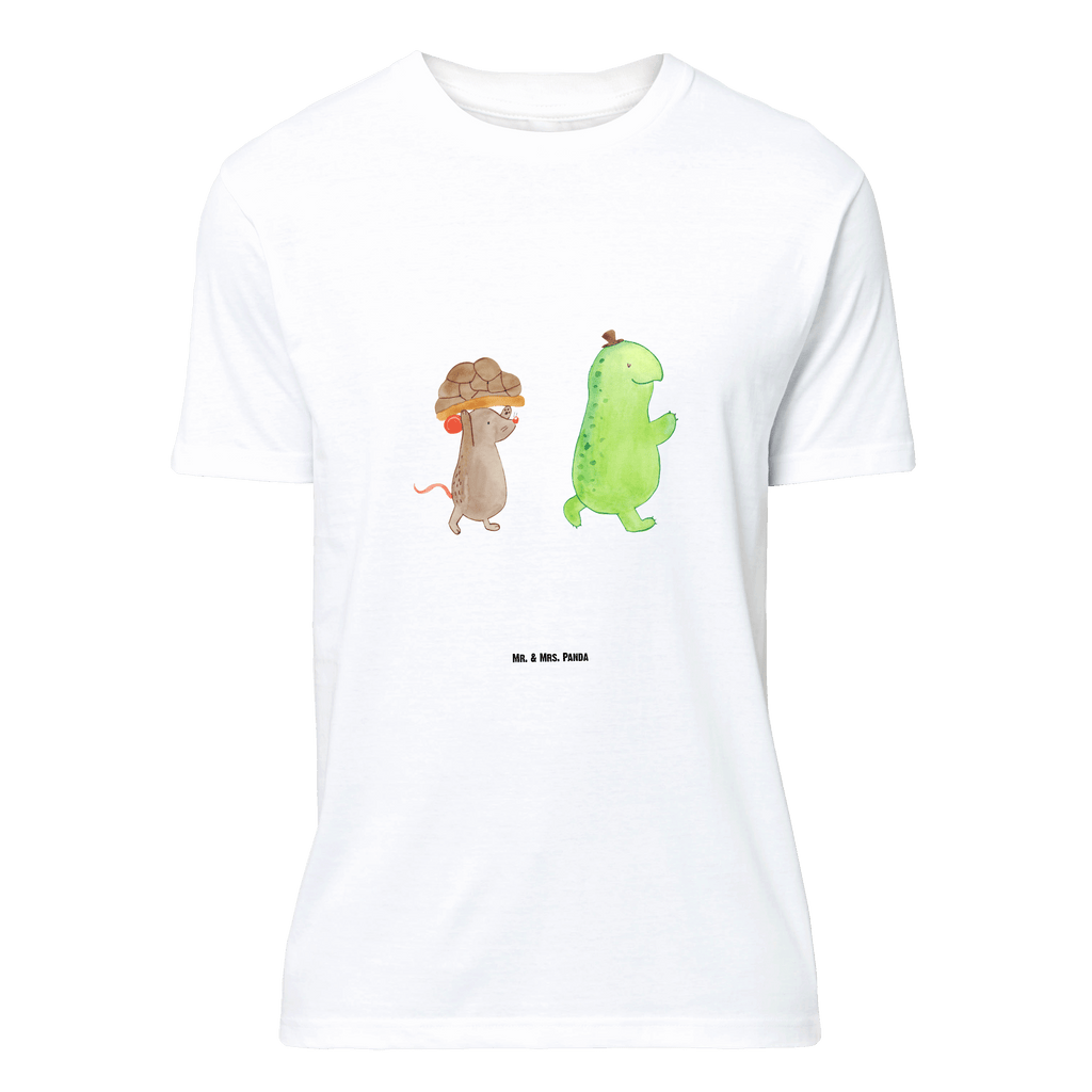 Größe L T-Shirt Schildkröte & Maus T-Shirt, Shirt, Tshirt, Lustiges T-Shirt, T-Shirt mit Spruch, Party, Junggesellenabschied, Jubiläum, Geburstag, Herrn, Damen, Männer, Frauen, Schlafshirt, Nachthemd, Sprüche, Schildkröte, Maus, Freunde, Freundinnen, beste Freunde, beste Freundinnen