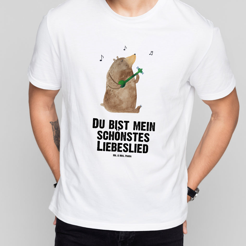 Größe S T-Shirt Bär Lied T-Shirt, Shirt, Tshirt, Lustiges T-Shirt, T-Shirt mit Spruch, Party, Junggesellenabschied, Jubiläum, Geburstag, Herrn, Damen, Männer, Frauen, Schlafshirt, Nachthemd, Sprüche, Bär, Teddy, Teddybär, Bärchen, Bear, Liebeslied, Lied, Song, Valentinstag, Valentine, Geschenk, Partner, Liebe, Freundin, Frau, Herz, Spruch