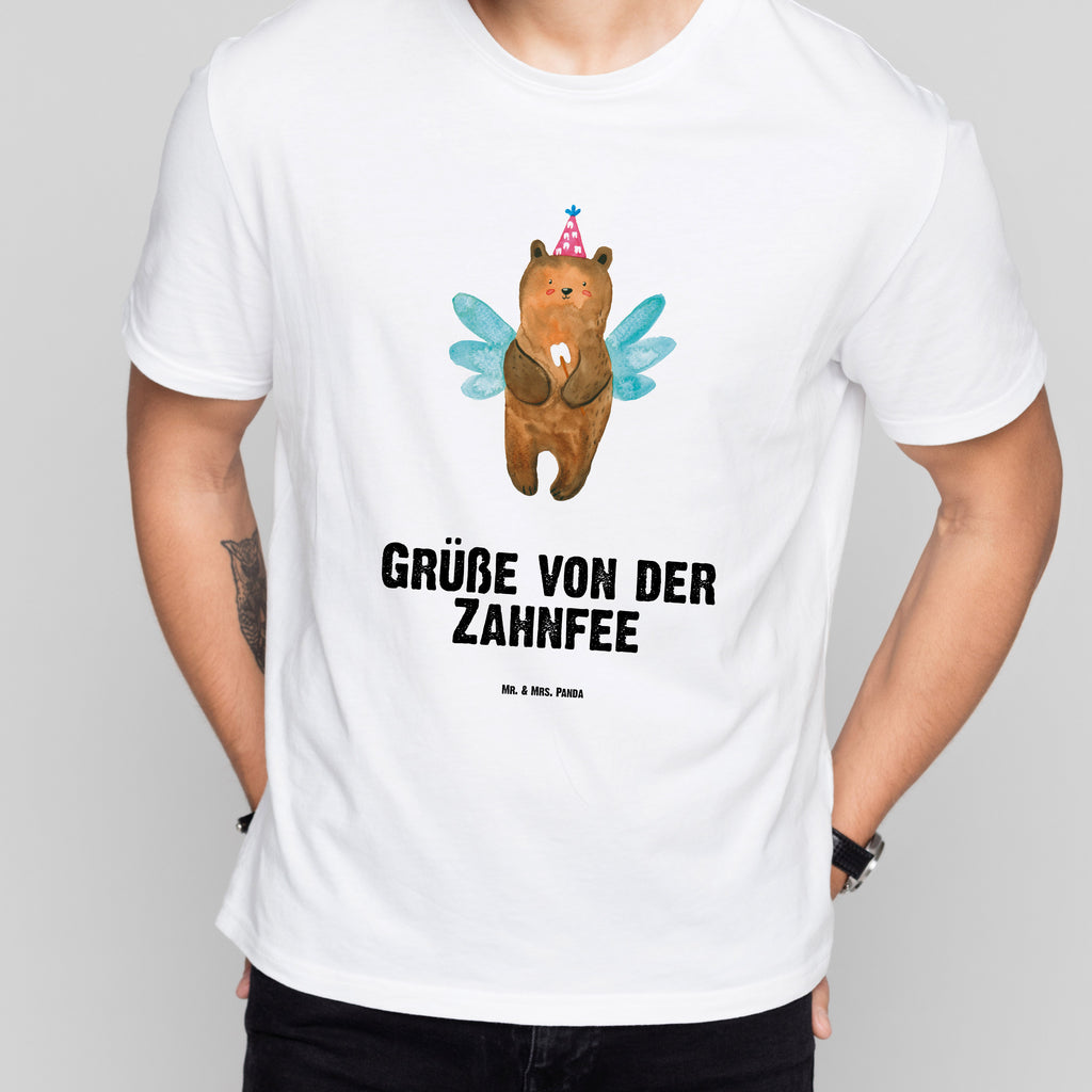 Größe L T-Shirt Zahnfee Bär T-Shirt, Shirt, Tshirt, Lustiges T-Shirt, T-Shirt mit Spruch, Party, Junggesellenabschied, Jubiläum, Geburstag, Herrn, Damen, Männer, Frauen, Schlafshirt, Nachthemd, Sprüche, Bär, Teddy, Teddybär, Zahnfee, Fee, Milchzahn, Erster Zahn