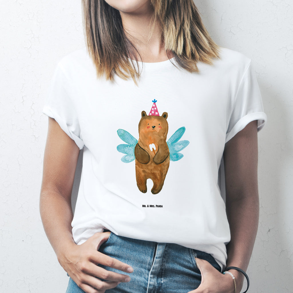 Größe L T-Shirt Zahnfee Bär T-Shirt, Shirt, Tshirt, Lustiges T-Shirt, T-Shirt mit Spruch, Party, Junggesellenabschied, Jubiläum, Geburstag, Herrn, Damen, Männer, Frauen, Schlafshirt, Nachthemd, Sprüche, Bär, Teddy, Teddybär, Zahnfee, Fee, Milchzahn, Erster Zahn