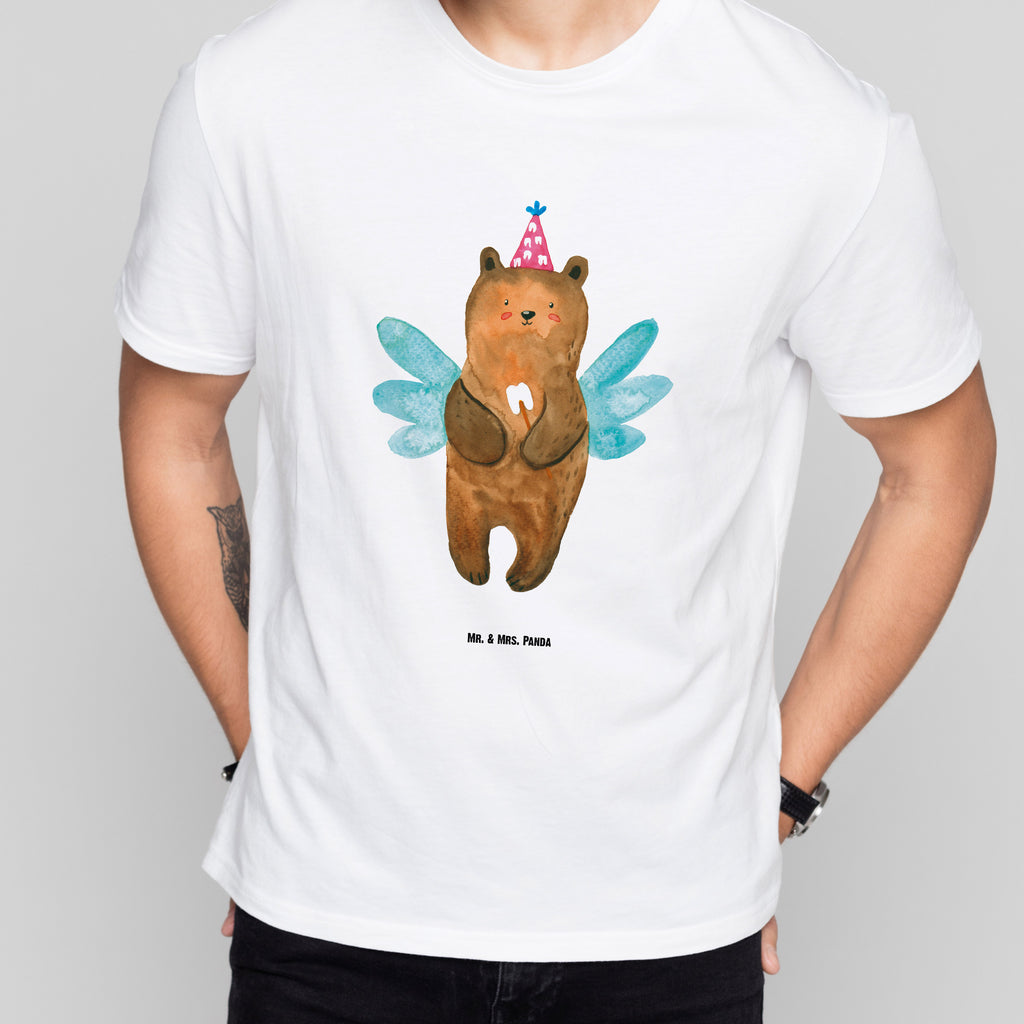 Größe L T-Shirt Zahnfee Bär T-Shirt, Shirt, Tshirt, Lustiges T-Shirt, T-Shirt mit Spruch, Party, Junggesellenabschied, Jubiläum, Geburstag, Herrn, Damen, Männer, Frauen, Schlafshirt, Nachthemd, Sprüche, Bär, Teddy, Teddybär, Zahnfee, Fee, Milchzahn, Erster Zahn