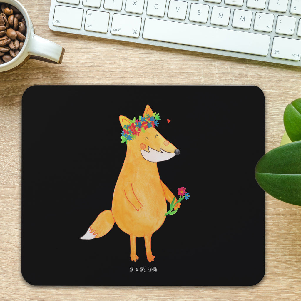 Mauspad Fuchs Blumenliebe Mousepad, Computer zubehör, Büroausstattung, PC Zubehör, Arbeitszimmer, Mauspad, Einzigartiges Mauspad, Designer Mauspad, Fuchs, Füchse, Fox, Liebe, Freundin, Fuchsmädchen, Blumenmädchen, Freundinnen, Liebesbeweis, Blume, Blumen, Motivation, Freude, ich, mich, Selbstliebe