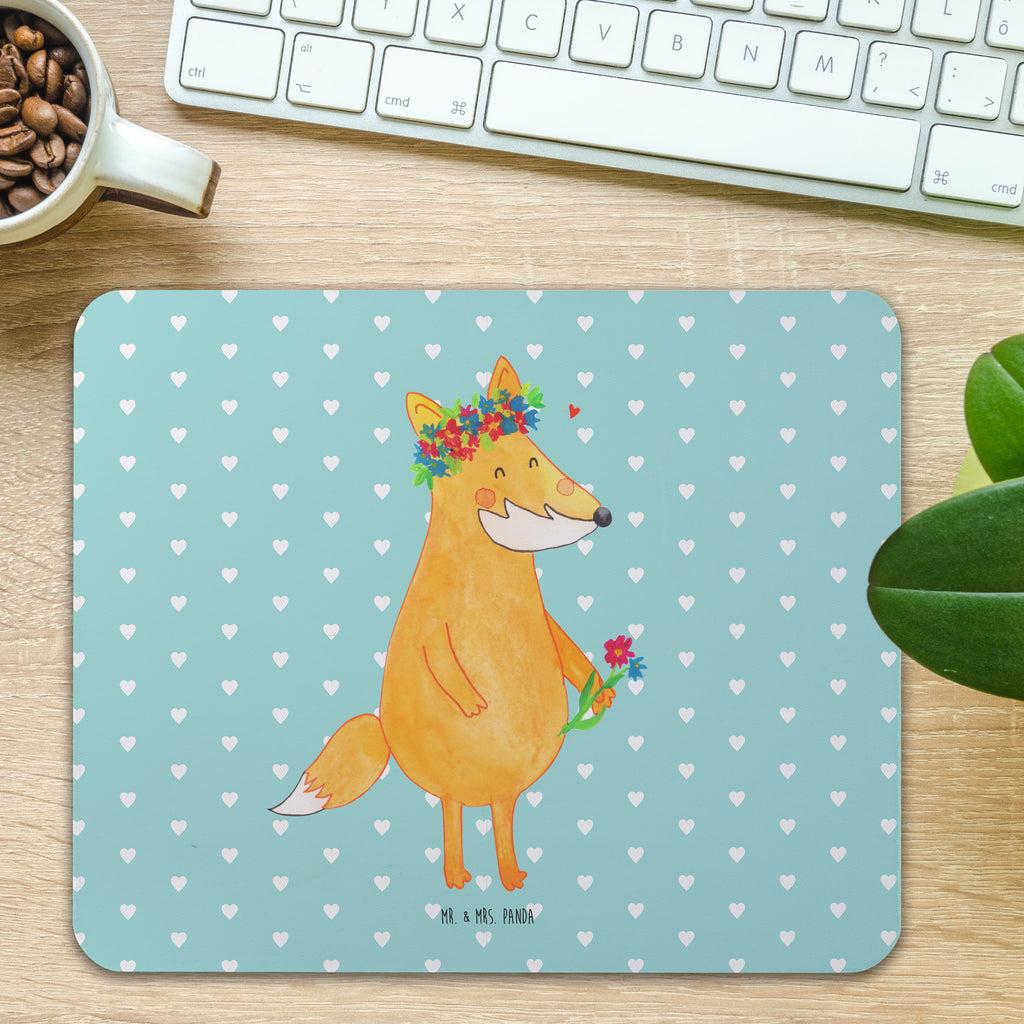 Mauspad Fuchs Blumenliebe Mousepad, Computer zubehör, Büroausstattung, PC Zubehör, Arbeitszimmer, Mauspad, Einzigartiges Mauspad, Designer Mauspad, Fuchs, Füchse, Fox, Liebe, Freundin, Fuchsmädchen, Blumenmädchen, Freundinnen, Liebesbeweis, Blume, Blumen, Motivation, Freude, ich, mich, Selbstliebe