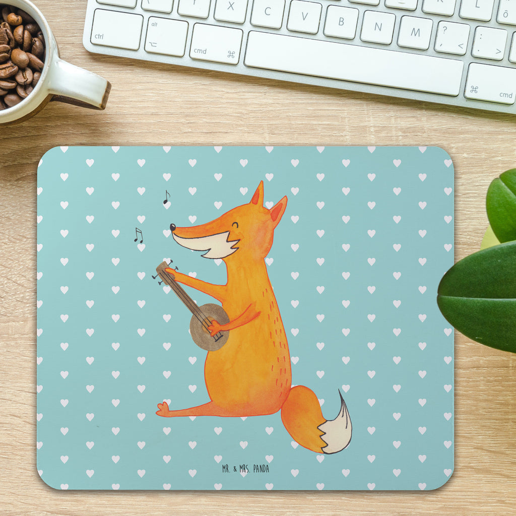 Mauspad Fuchs Gitarre Mousepad, Computer zubehör, Büroausstattung, PC Zubehör, Arbeitszimmer, Mauspad, Einzigartiges Mauspad, Designer Mauspad, Fuchs, Füchse, Geschenk Musiker, Musik Spruch, Musikerin, Sänger, Sängerin, Gitarre