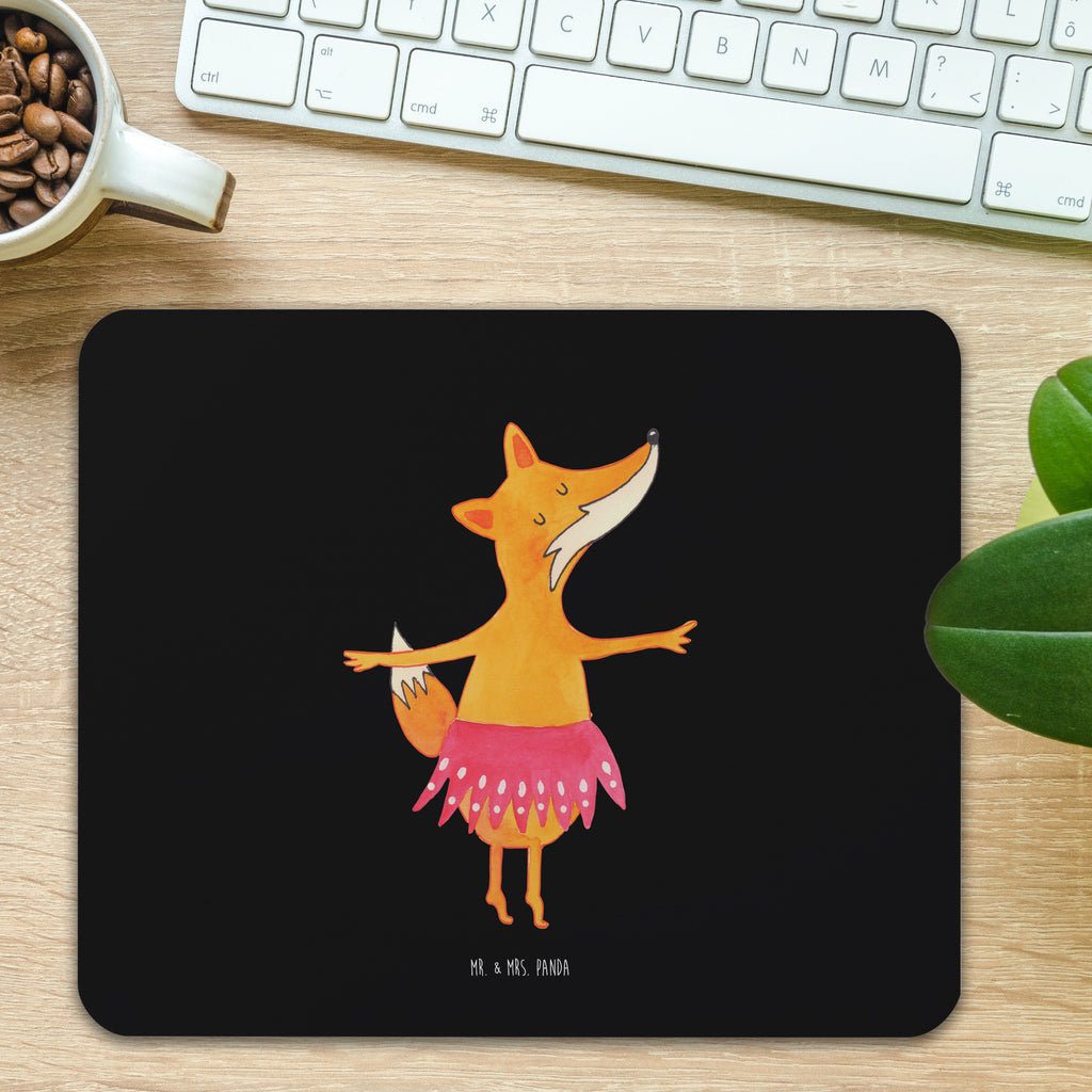 Mauspad Fuchs Ballerina Mousepad, Computer zubehör, Büroausstattung, PC Zubehör, Arbeitszimmer, Mauspad, Einzigartiges Mauspad, Designer Mauspad, Fuchs, Fuchs Spruch, Füchse, Füchsin, Ballerina, Ballett, Tänzerin, Tanzen, Party, Einladung, Geburtstag