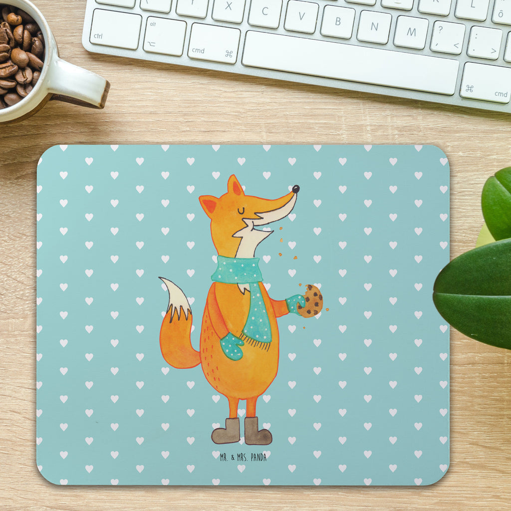 Mauspad Fuchs Keks Mousepad, Computer zubehör, Büroausstattung, PC Zubehör, Arbeitszimmer, Mauspad, Einzigartiges Mauspad, Designer Mauspad, Fuchs, Füchse, Backen Spruch, Kekse, Winter, Weihnachtszeit, Plätzchen, Liebe, Küche Deko