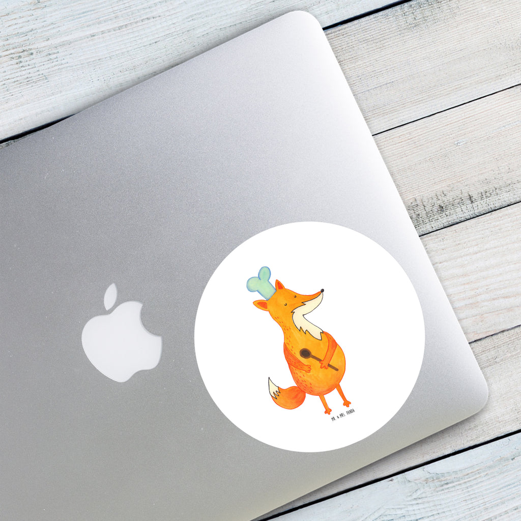 120mm Rund Aufkleber Fuchs Koch Sticker, Aufkleber, Etikett, Kinder, rund, Fuchs, Füchse, Koch Geschenk, Küche Spruch, Küche Deko, Köche, Bäcker, Party Spruch, Spruch lustig, witzig
