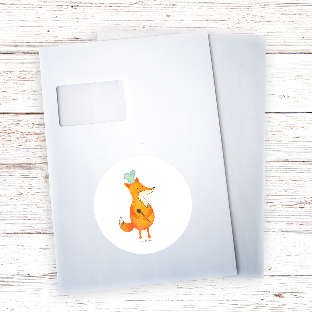 120mm Rund Aufkleber Fuchs Koch Sticker, Aufkleber, Etikett, Kinder, rund, Fuchs, Füchse, Koch Geschenk, Küche Spruch, Küche Deko, Köche, Bäcker, Party Spruch, Spruch lustig, witzig