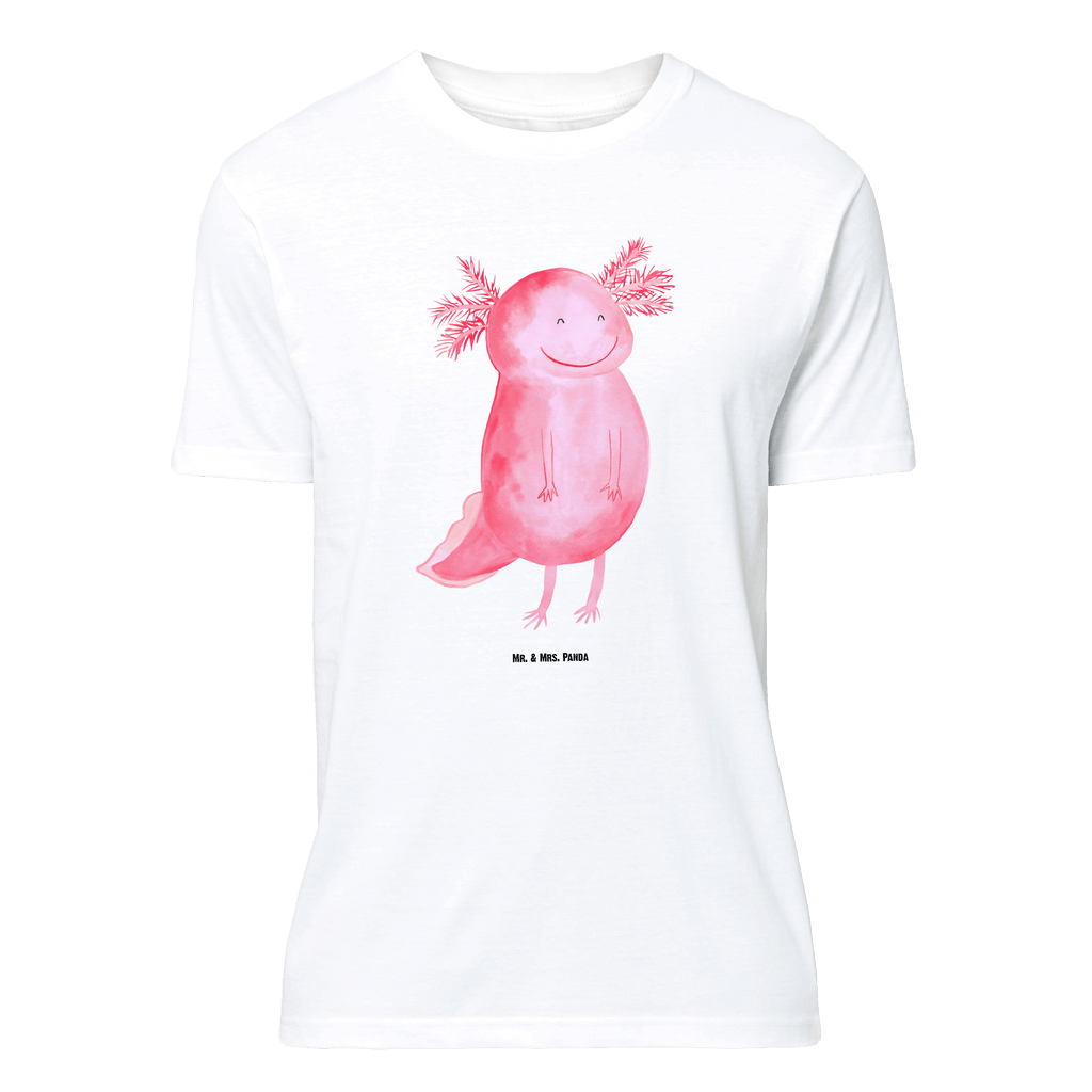Größe XXL T-Shirt Axolotl glücklich T-Shirt, Shirt, Tshirt, Lustiges T-Shirt, T-Shirt mit Spruch, Party, Junggesellenabschied, Jubiläum, Geburstag, Herrn, Damen, Männer, Frauen, Schlafshirt, Nachthemd, Sprüche, Axolotl, Molch, Axolot, Schwanzlurch, Lurch, Lurche, Motivation, gute Laune