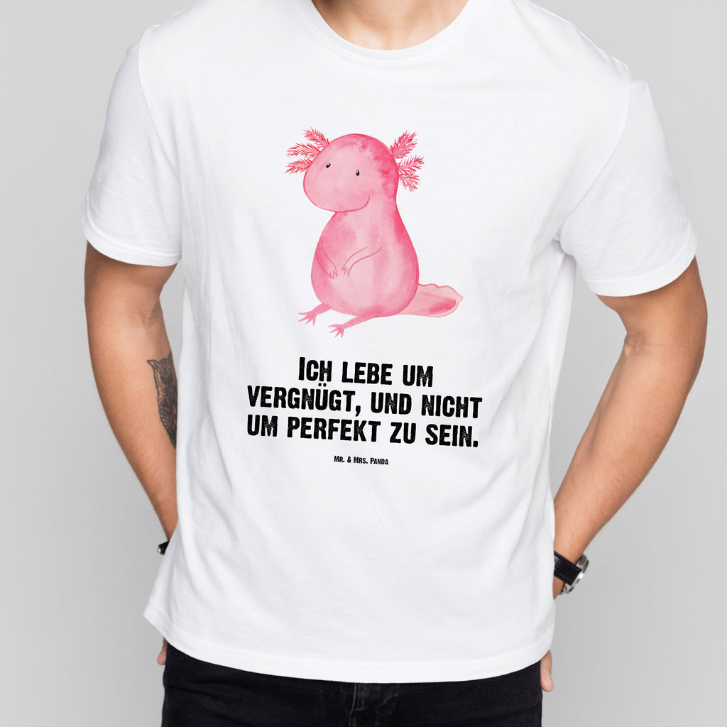 Größe M T-Shirt Axolotl T-Shirt, Shirt, Tshirt, Lustiges T-Shirt, T-Shirt mit Spruch, Party, Junggesellenabschied, Jubiläum, Geburstag, Herrn, Damen, Männer, Frauen, Schlafshirt, Nachthemd, Sprüche, Axolotl, Molch, Axolot, vergnügt, fröhlich, zufrieden, Lebensstil, Weisheit, Lebensweisheit, Liebe, Freundin