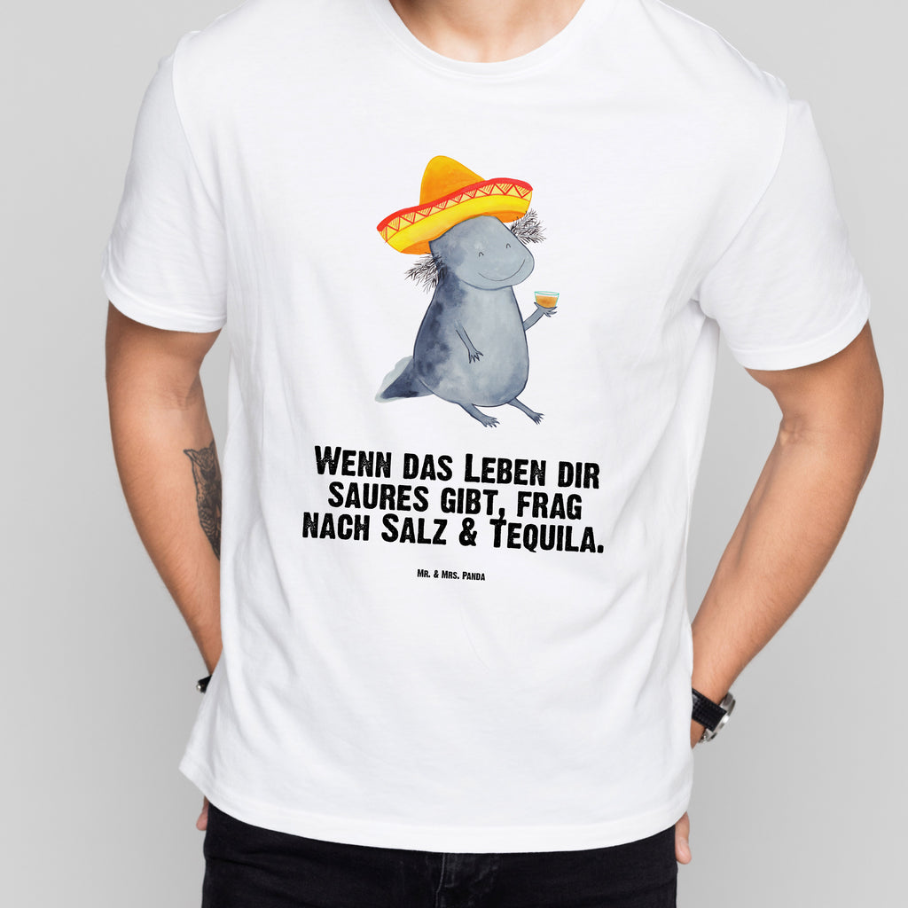 Größe S T-Shirt Axolotl Tequila T-Shirt, Shirt, Tshirt, Lustiges T-Shirt, T-Shirt mit Spruch, Party, Junggesellenabschied, Jubiläum, Geburstag, Herrn, Damen, Männer, Frauen, Schlafshirt, Nachthemd, Sprüche, Axolotl, Molch, Mexico, Mexiko, Sombrero, Zitrone, Tequila, Motivation, Spruch, Schwanzlurch, Lurch, Lurche, Axolot, Feuerdrache, Feuersalamander