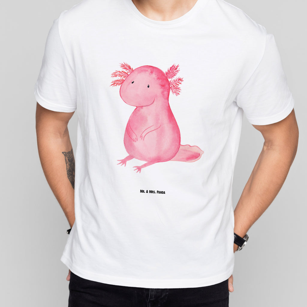 Größe XL T-Shirt Axolotl T-Shirt, Shirt, Tshirt, Lustiges T-Shirt, T-Shirt mit Spruch, Party, Junggesellenabschied, Jubiläum, Geburstag, Herrn, Damen, Männer, Frauen, Schlafshirt, Nachthemd, Sprüche, Axolotl, Molch, Axolot, vergnügt, fröhlich, zufrieden, Lebensstil, Weisheit, Lebensweisheit, Liebe, Freundin