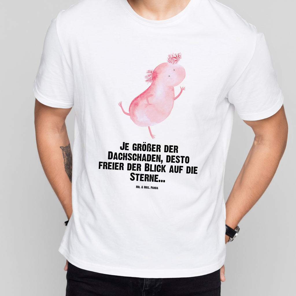 Größe XL T-Shirt Axolotl tanzt T-Shirt, Shirt, Tshirt, Lustiges T-Shirt, T-Shirt mit Spruch, Party, Junggesellenabschied, Jubiläum, Geburstag, Herrn, Damen, Männer, Frauen, Schlafshirt, Nachthemd, Sprüche, Axolotl, Molch, Axolot, Schwanzlurch, Lurch, Lurche, Dachschaden, Sterne, verrückt, Freundin, beste Freundin