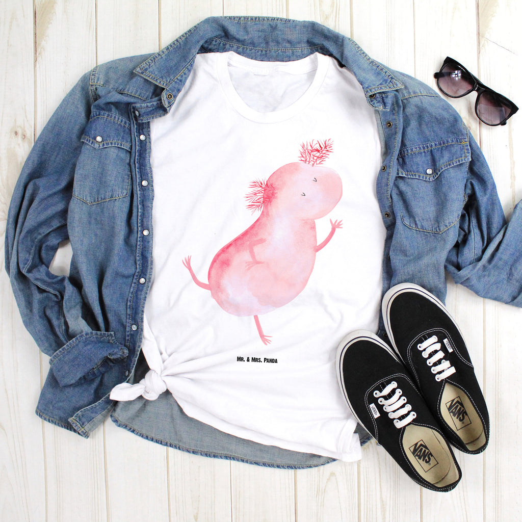 Größe XL T-Shirt Axolotl tanzt T-Shirt, Shirt, Tshirt, Lustiges T-Shirt, T-Shirt mit Spruch, Party, Junggesellenabschied, Jubiläum, Geburstag, Herrn, Damen, Männer, Frauen, Schlafshirt, Nachthemd, Sprüche, Axolotl, Molch, Axolot, Schwanzlurch, Lurch, Lurche, Dachschaden, Sterne, verrückt, Freundin, beste Freundin