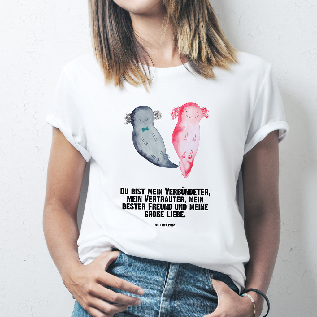 Größe L T-Shirt Axolotl Axel+Lotte T-Shirt, Shirt, Tshirt, Lustiges T-Shirt, T-Shirt mit Spruch, Party, Junggesellenabschied, Jubiläum, Geburstag, Herrn, Damen, Männer, Frauen, Schlafshirt, Nachthemd, Sprüche, Axolotl, Molch, Axolot, Schwanzlurch, Lurch, Lurche, Liebe, große Liebe, Liebesbeweis, Freund, Verlobter, Ehemann, Jahrestag, Valentinstag