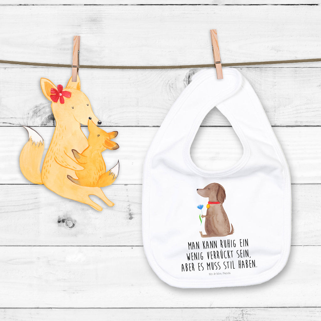 Organic Babylätzchen Hund Blume Baby, Lätzchen, Spucktuch, Sabberlätzchen, Klettlätzchen, Babygeschenk, Baby Lätzchen, Geschenk für Geburt, Geschenk zur Geburt, Baby Spucktuch, Babyausstattung, Geschenkidee für Babyparty, Hund, Hundemotiv, Haustier, Hunderasse, Tierliebhaber, Hundebesitzer, Sprüche, Hunde, Frauchen, Hundeliebe