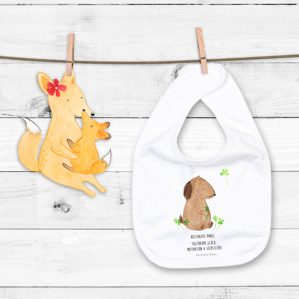 Organic Babylätzchen Hund Kleeblatt Baby, Lätzchen, Spucktuch, Sabberlätzchen, Klettlätzchen, Babygeschenk, Baby Lätzchen, Geschenk für Geburt, Geschenk zur Geburt, Baby Spucktuch, Babyausstattung, Geschenkidee für Babyparty, Hund, Hundemotiv, Haustier, Hunderasse, Tierliebhaber, Hundebesitzer, Sprüche, Kleeblatt, Glück, Tagträume, Motivation, Neuanfang, Geschenk, Glücksbringer, Selbstliebe, Achtsamkeit