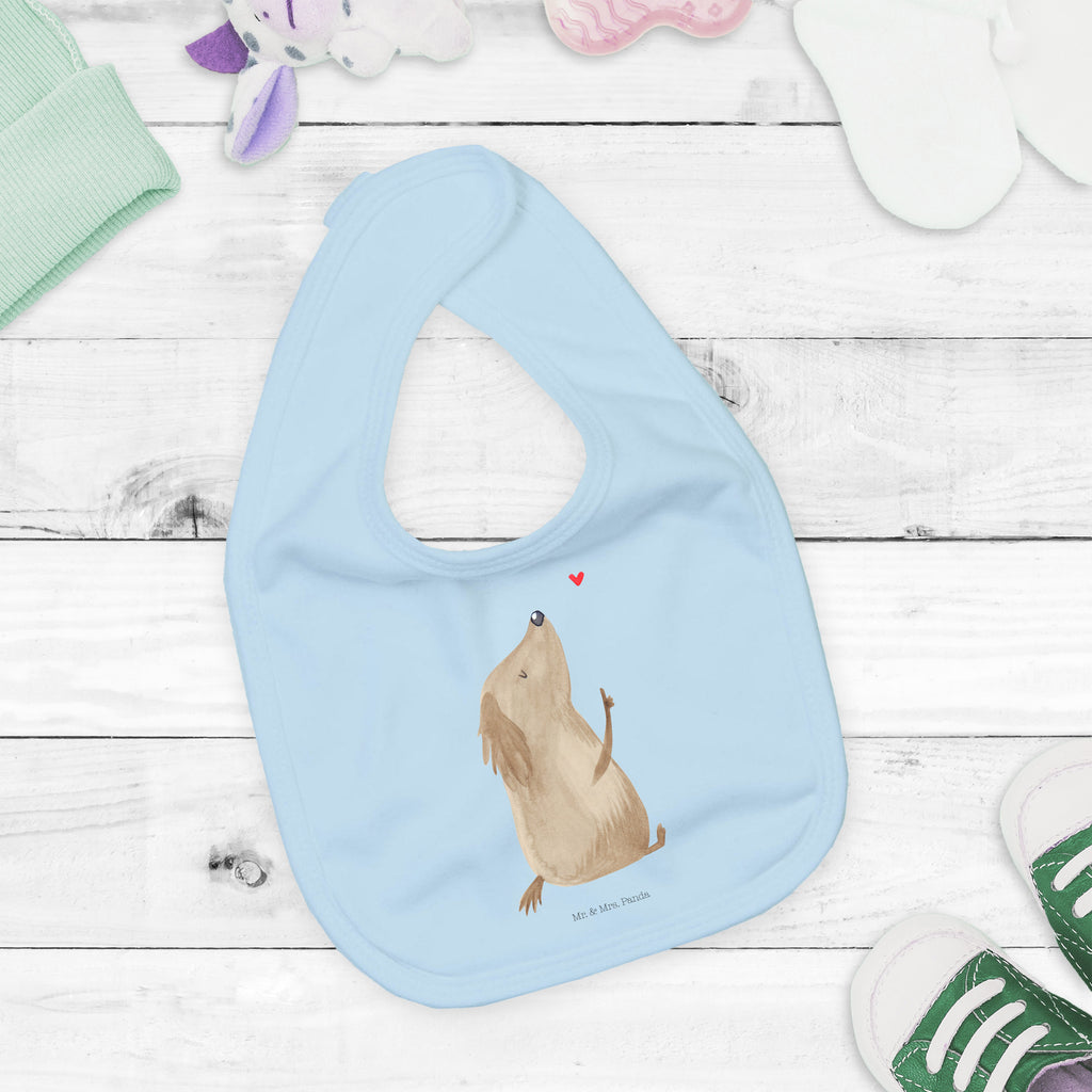 Organic Babylätzchen Hund Liebe Baby, Lätzchen, Spucktuch, Sabberlätzchen, Klettlätzchen, Babygeschenk, Baby Lätzchen, Geschenk für Geburt, Geschenk zur Geburt, Baby Spucktuch, Babyausstattung, Geschenkidee für Babyparty, Hund, Hundemotiv, Haustier, Hunderasse, Tierliebhaber, Hundebesitzer, Sprüche, Liebe, Hundeglück, Hundeliebe, Hunde, Frauchen