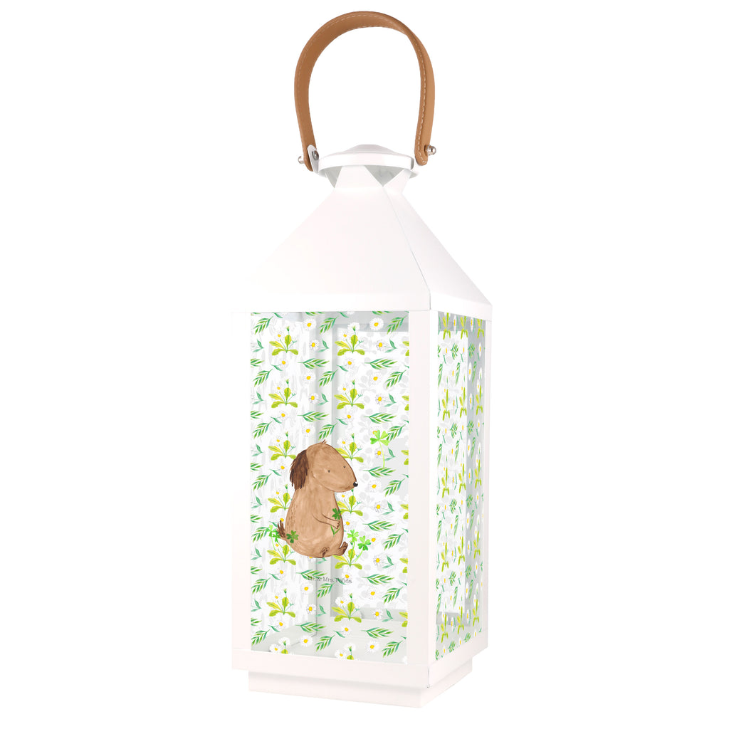 Deko Laterne Hund Kleeblatt Gartenlampe, Gartenleuchte, Gartendekoration, Gartenlicht, Laterne  kleine Laternen, XXL Laternen, Laterne groß, Hund, Hundemotiv, Haustier, Hunderasse, Tierliebhaber, Hundebesitzer, Sprüche, Kleeblatt, Glück, Tagträume, Motivation, Neuanfang, Geschenk, Glücksbringer, Selbstliebe, Achtsamkeit