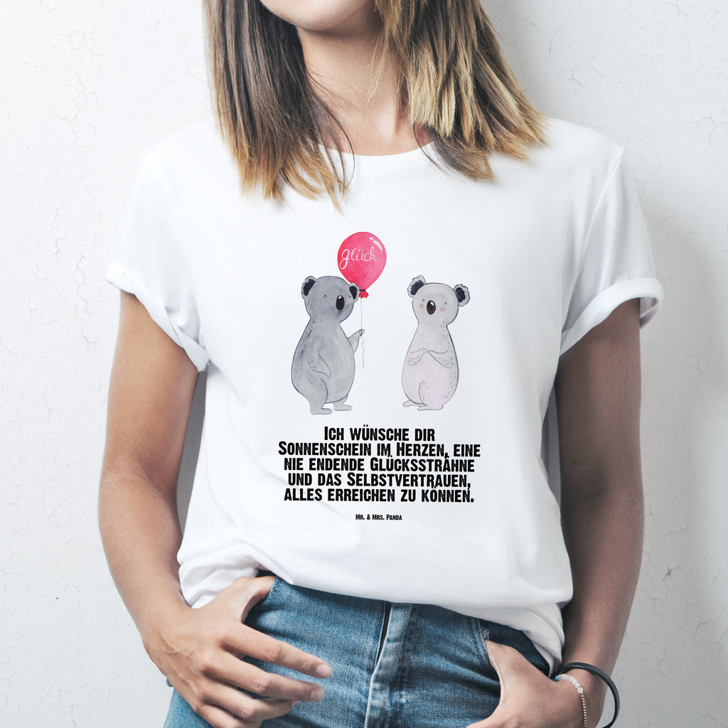 Größe L T-Shirt Koala Luftballon T-Shirt, Shirt, Tshirt, Lustiges T-Shirt, T-Shirt mit Spruch, Party, Junggesellenabschied, Jubiläum, Geburstag, Herrn, Damen, Männer, Frauen, Schlafshirt, Nachthemd, Sprüche, Koala, Koalabär, Luftballon, Geburtstag, Geschenk