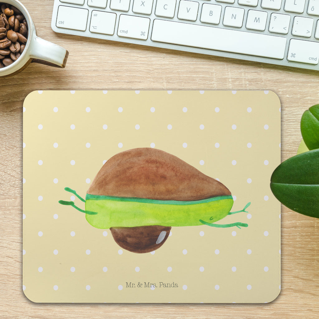 Mauspad Avocado Yoga Mousepad, Computer zubehör, Büroausstattung, PC Zubehör, Arbeitszimmer, Mauspad, Einzigartiges Mauspad, Designer Mauspad, Avocado, Veggie, Vegan, Gesund, Avocado Yoga Vegan