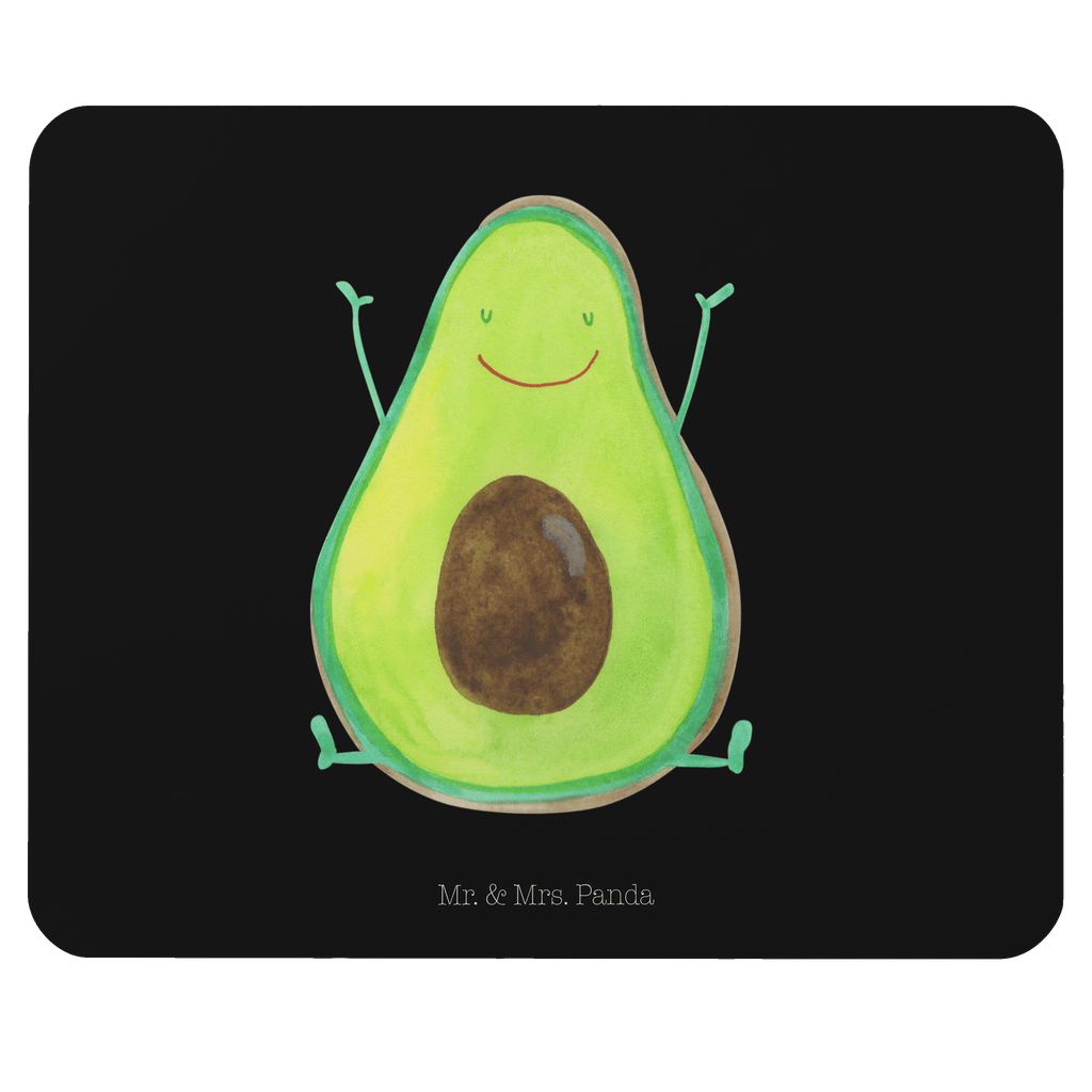 Mauspad Avocado Happy Mousepad, Computer zubehör, Büroausstattung, PC Zubehör, Arbeitszimmer, Mauspad, Einzigartiges Mauspad, Designer Mauspad, Avocado, Veggie, Vegan, Gesund, Chaos