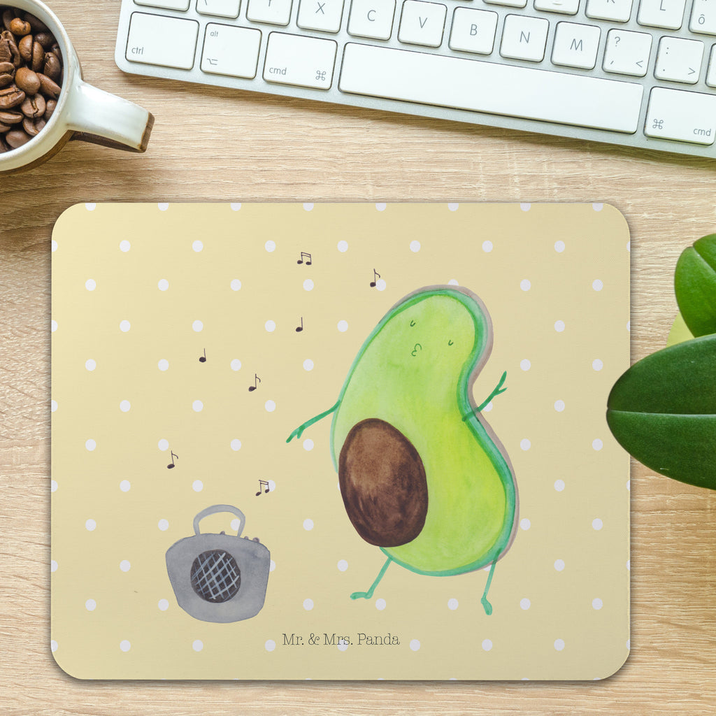 Mauspad Avocado tanzt Mousepad, Computer zubehör, Büroausstattung, PC Zubehör, Arbeitszimmer, Mauspad, Einzigartiges Mauspad, Designer Mauspad, Avocado, Veggie, Vegan, Gesund