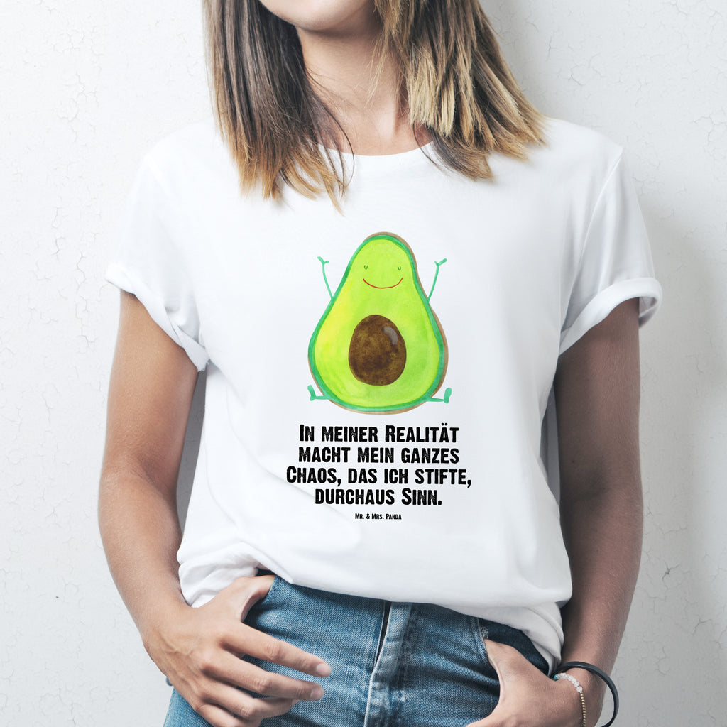 Größe M T-Shirt Avocado Happy T-Shirt, Shirt, Tshirt, Lustiges T-Shirt, T-Shirt mit Spruch, Party, Junggesellenabschied, Jubiläum, Geburstag, Herrn, Damen, Männer, Frauen, Schlafshirt, Nachthemd, Sprüche, Avocado, Veggie, Vegan, Gesund, Chaos