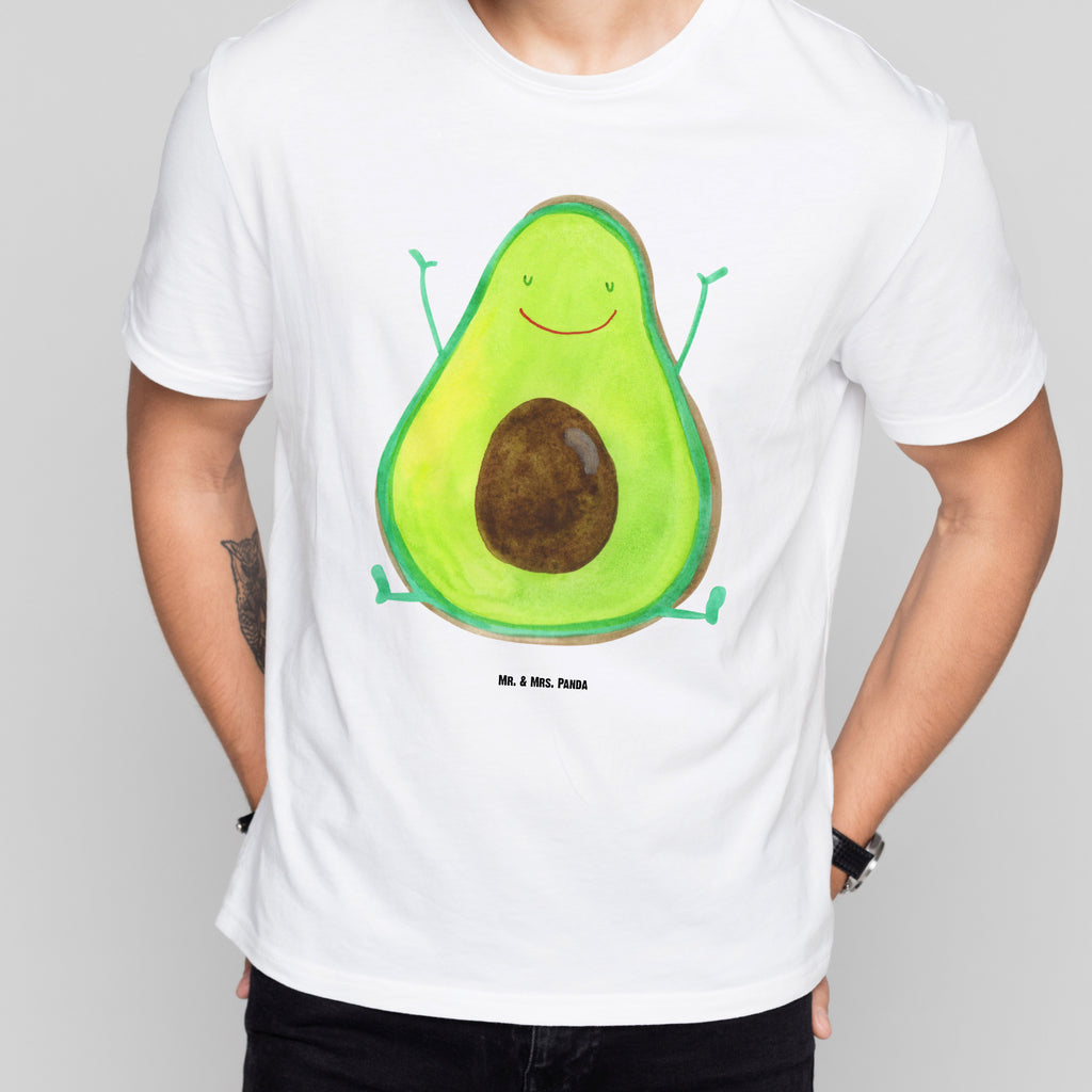 Größe XL T-Shirt Avocado Happy T-Shirt, Shirt, Tshirt, Lustiges T-Shirt, T-Shirt mit Spruch, Party, Junggesellenabschied, Jubiläum, Geburstag, Herrn, Damen, Männer, Frauen, Schlafshirt, Nachthemd, Sprüche, Avocado, Veggie, Vegan, Gesund, Chaos