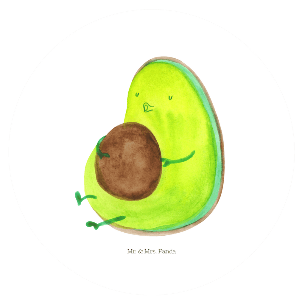 120mm Rund Aufkleber Avocado pfeift Sticker, Aufkleber, Etikett, Kinder, rund, Avocado, Veggie, Vegan, Gesund, Diät, Abnehmen, Ernährung, dick sein, Pummelfee