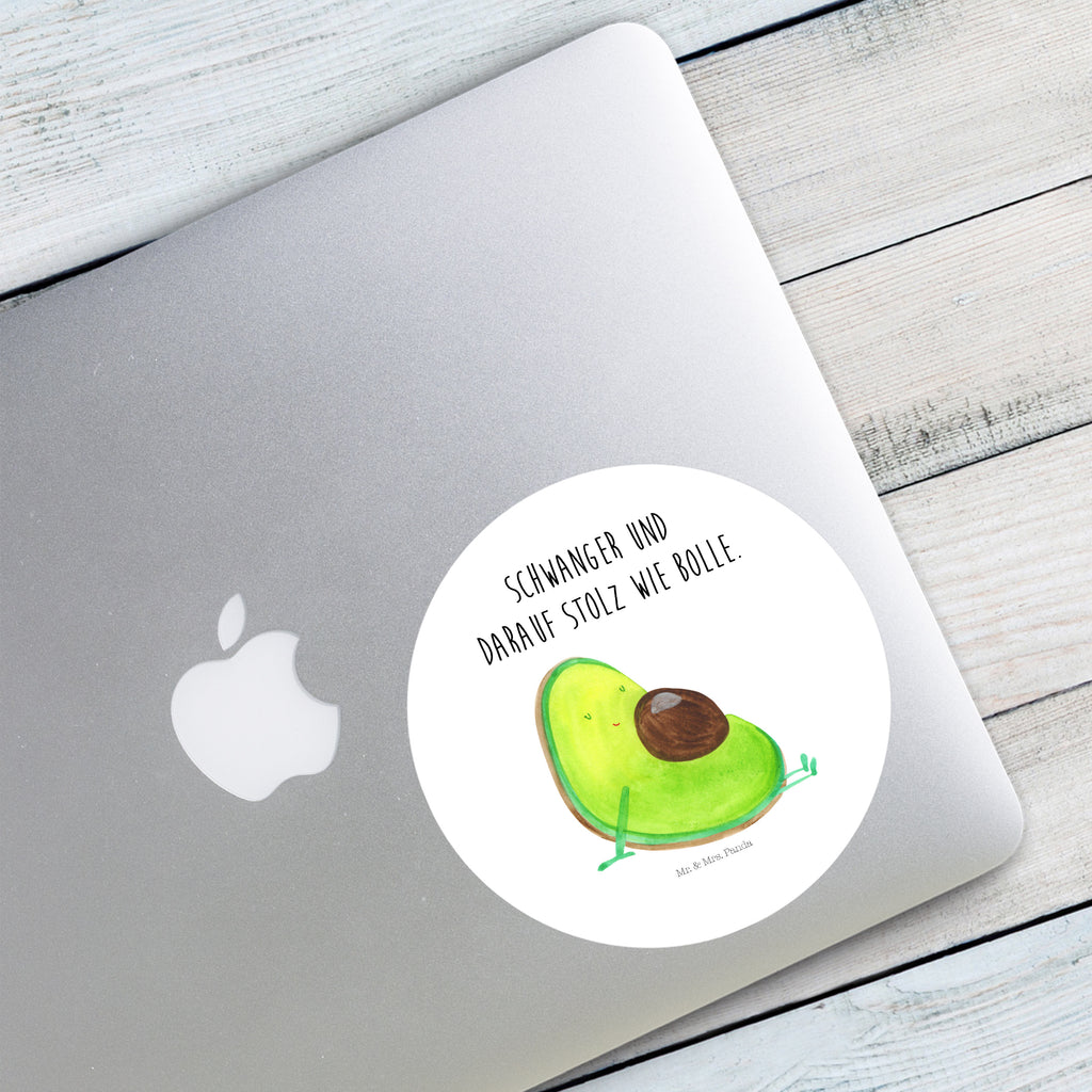 120mm Rund Aufkleber Avocado schwanger Sticker, Aufkleber, Etikett, Kinder, rund, Avocado, Veggie, Vegan, Gesund, schwanger, Schwangerschaft, Babyparty, Babyshower