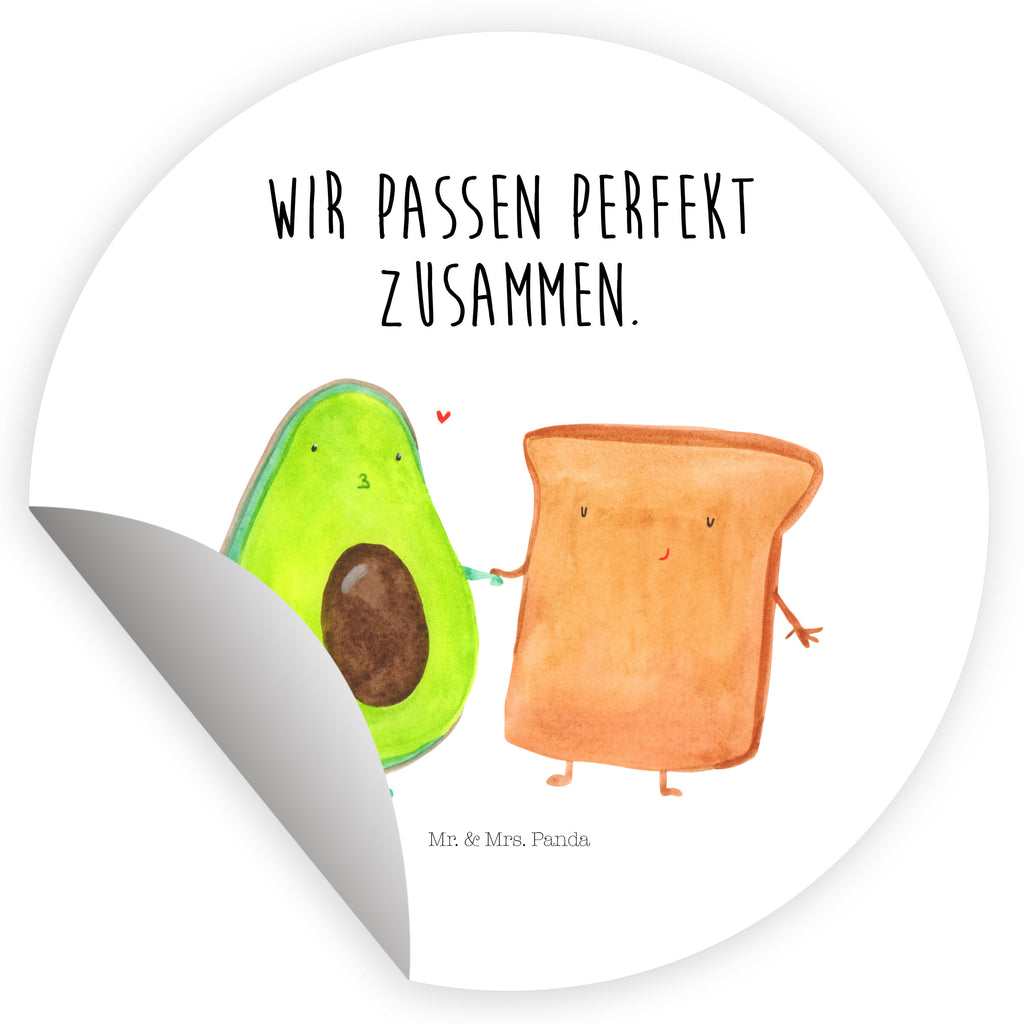 120mm Rund Aufkleber Avocado + Toast Sticker, Aufkleber, Etikett, Kinder, rund, Avocado, Veggie, Vegan, Gesund, Toast, Toastbrot, Liebespaar, Pärchen, Freund, Freundin, Verlobt, Verlobungsparty, Hochzeit, Hochzeitsgeschenk, Jahrestag, Jahrestagsgeschenk