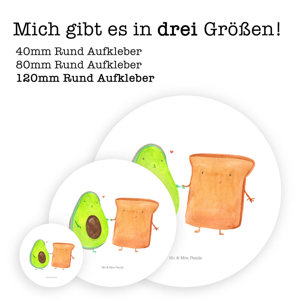 120mm Rund Aufkleber Avocado + Toast Sticker, Aufkleber, Etikett, Kinder, rund, Avocado, Veggie, Vegan, Gesund, Toast, Toastbrot, Liebespaar, Pärchen, Freund, Freundin, Verlobt, Verlobungsparty, Hochzeit, Hochzeitsgeschenk, Jahrestag, Jahrestagsgeschenk