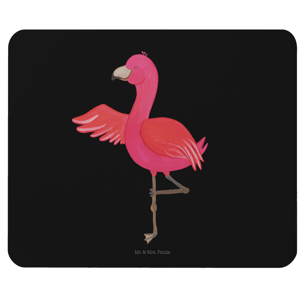 Mauspad Flamingo Yoga Mousepad, Computer zubehör, Büroausstattung, PC Zubehör, Arbeitszimmer, Mauspad, Einzigartiges Mauspad, Designer Mauspad, Flamingo, Vogel, Yoga, Namaste, Achtsamkeit, Yoga-Übung, Entspannung, Ärger, Aufregen, Tiefenentspannung