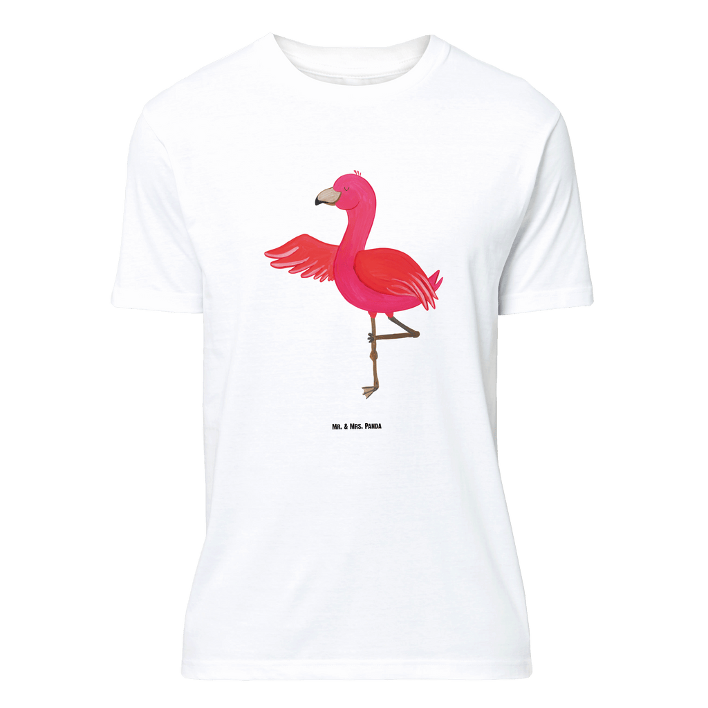 Größe L T-Shirt Flamingo Yoga T-Shirt, Shirt, Tshirt, Lustiges T-Shirt, T-Shirt mit Spruch, Party, Junggesellenabschied, Jubiläum, Geburstag, Herrn, Damen, Männer, Frauen, Schlafshirt, Nachthemd, Sprüche, Flamingo, Vogel, Yoga, Namaste, Achtsamkeit, Yoga-Übung, Entspannung, Ärger, Aufregen, Tiefenentspannung