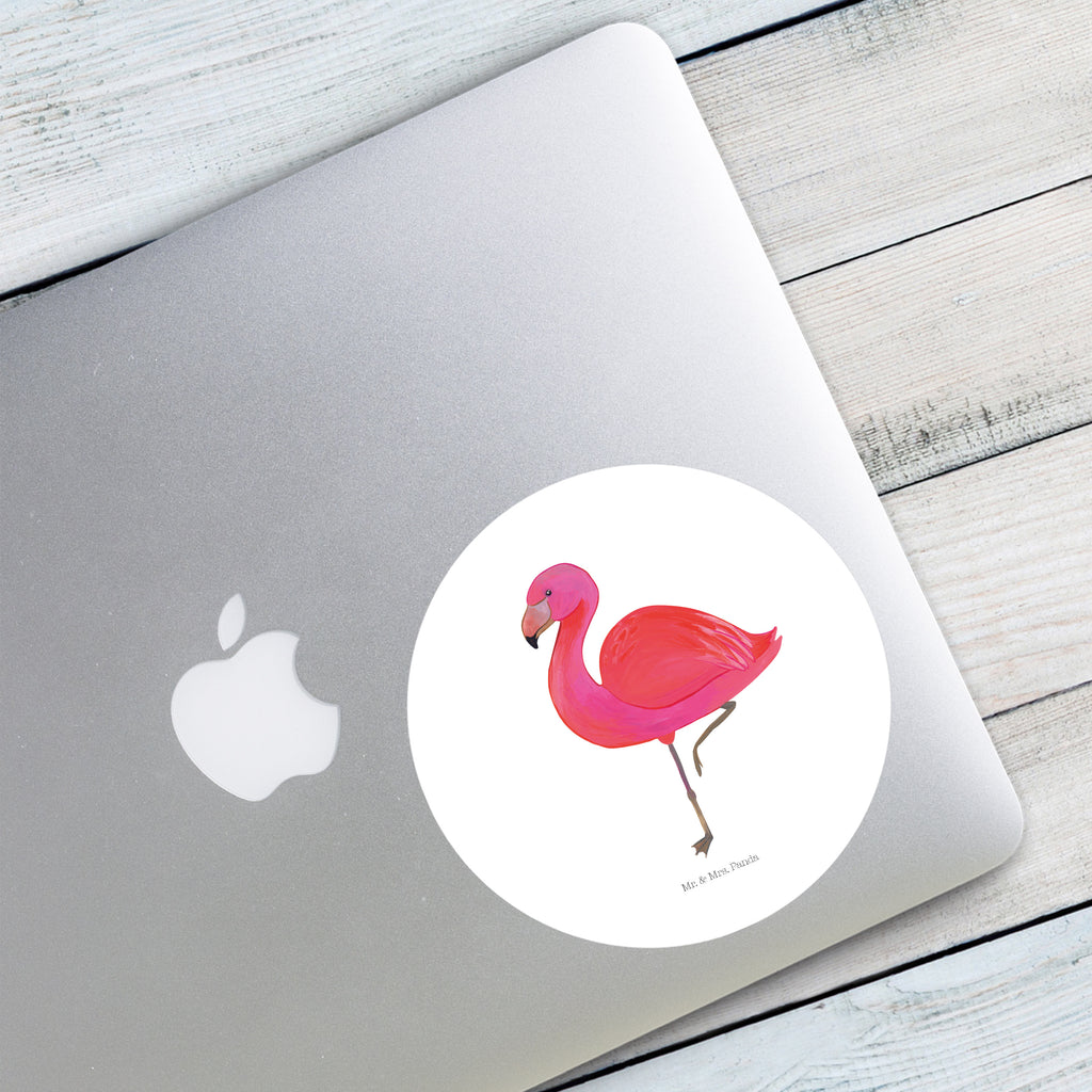 120mm Rund Aufkleber Flamingo classic Sticker, Aufkleber, Etikett, Kinder, rund, Flamingo, Einzigartig, Selbstliebe, Stolz, ich, für mich, Spruch, Freundin, Freundinnen, Außenseiter, Sohn, Tochter, Geschwister