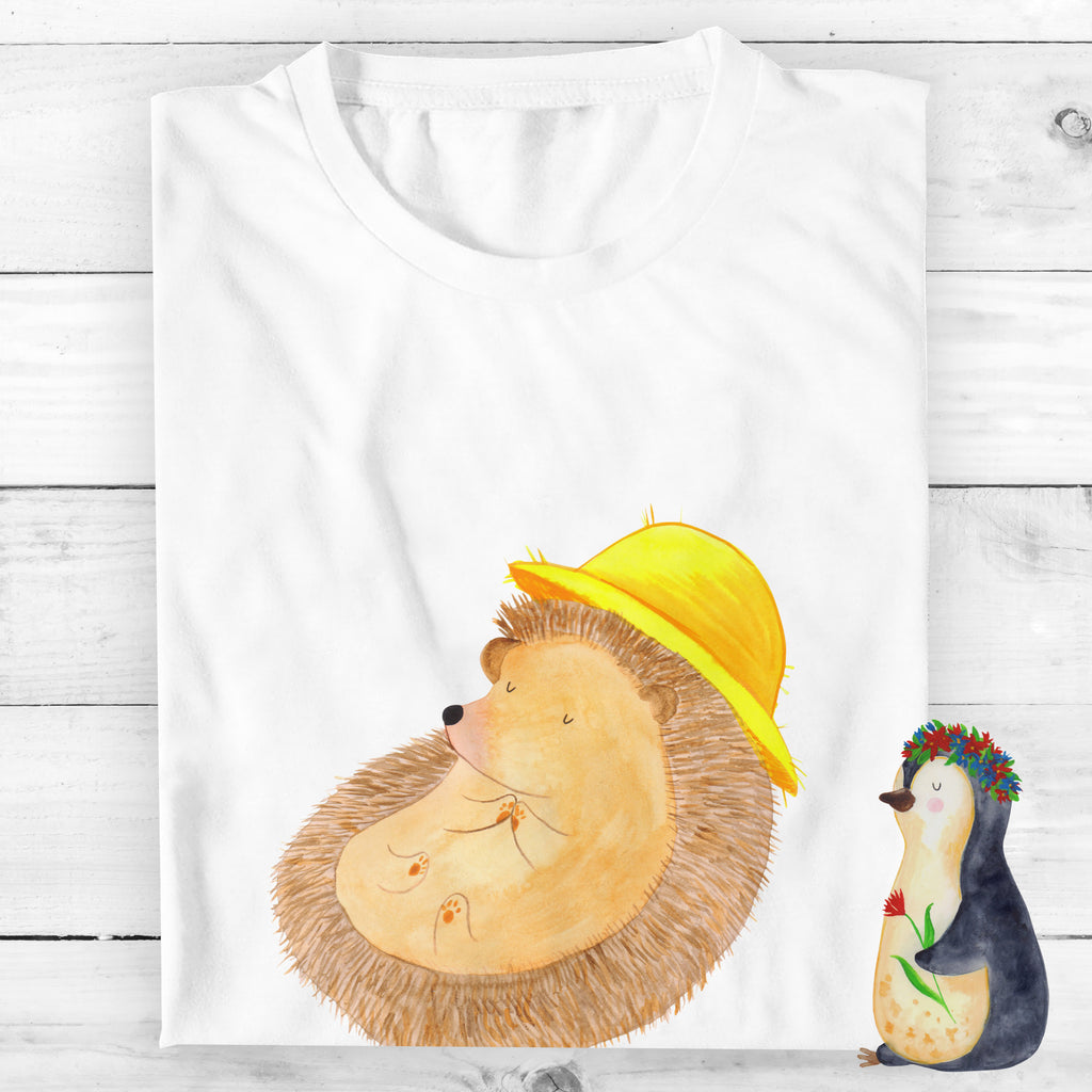 Größe XXL T-Shirt Igel betet T-Shirt, Shirt, Tshirt, Lustiges T-Shirt, T-Shirt mit Spruch, Party, Junggesellenabschied, Jubiläum, Geburstag, Herrn, Damen, Männer, Frauen, Schlafshirt, Nachthemd, Sprüche, Tiermotive, Gute Laune, lustige Sprüche, Tiere, Igel, Igel mit Hut, Sonnenhut, Gott, Amen, beten, Leben, Dankbarkeit, Dankbar sein, dankbar, genießen