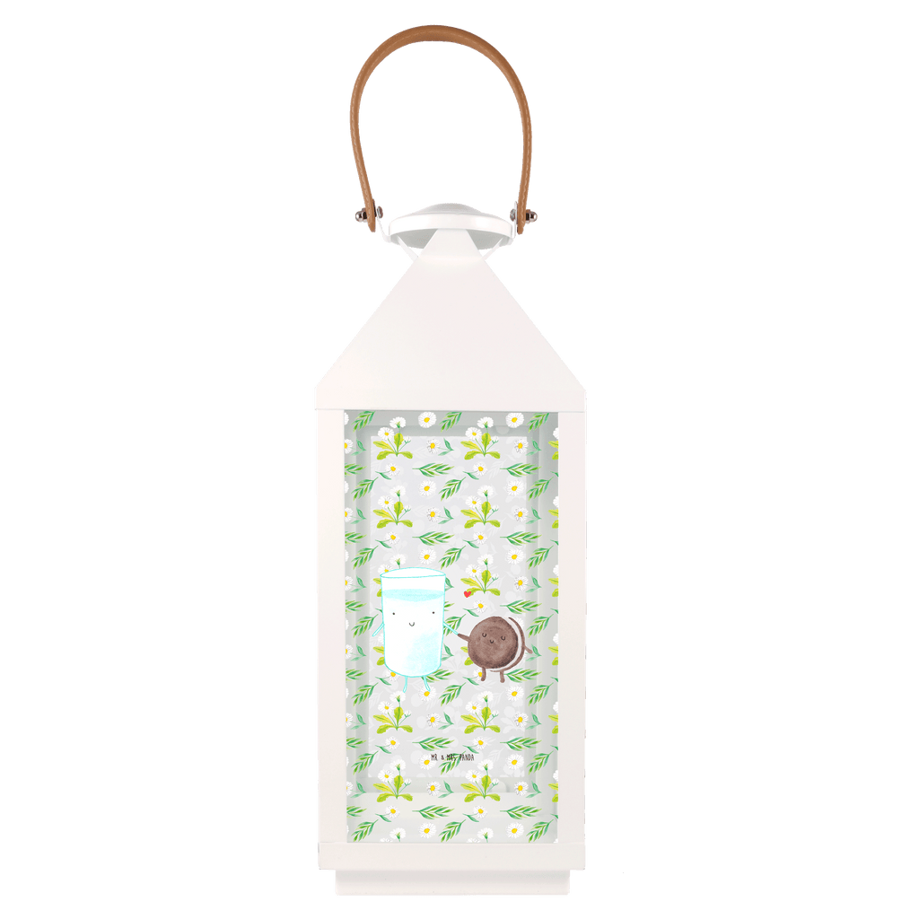 Deko Laterne Milch & Keks Gartenlampe, Gartenleuchte, Gartendekoration, Gartenlicht, Laterne  kleine Laternen, XXL Laternen, Laterne groß, Tiermotive, Gute Laune, lustige Sprüche, Tiere, Milk, Cookie, Milch, Keks, Kekse, Kaffee, Einladung Frühstück, Motiv süß, romantisch, perfektes Paar