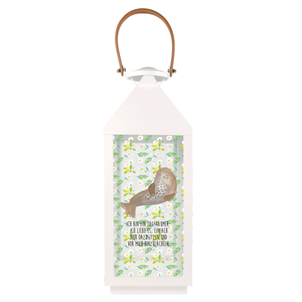 Deko Laterne Robbe lachend Gartenlampe, Gartenleuchte, Gartendekoration, Gartenlicht, Laterne  kleine Laternen, XXL Laternen, Laterne groß, Tiermotive, Gute Laune, lustige Sprüche, Tiere, Robbe, Robben, Seehund, Strand, Meerestier, Ostsee, Nordsee
