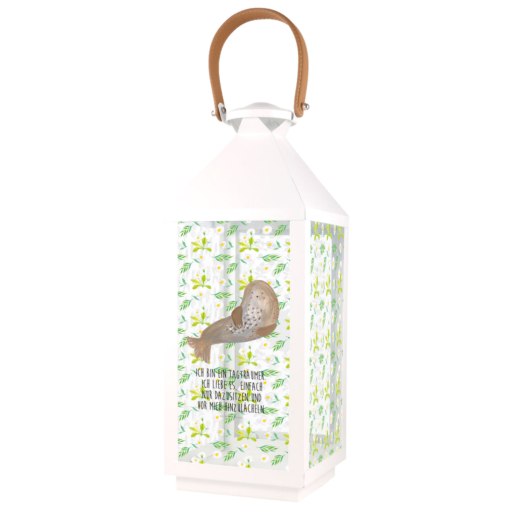 Deko Laterne Robbe lachend Gartenlampe, Gartenleuchte, Gartendekoration, Gartenlicht, Laterne  kleine Laternen, XXL Laternen, Laterne groß, Tiermotive, Gute Laune, lustige Sprüche, Tiere, Robbe, Robben, Seehund, Strand, Meerestier, Ostsee, Nordsee
