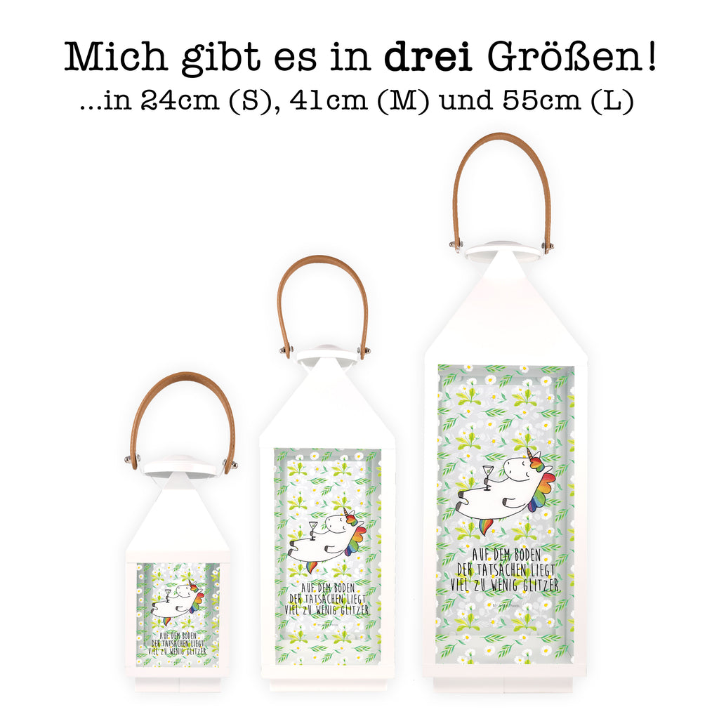 Deko Laterne Einhorn Cocktail Gartenlampe, Gartenleuchte, Gartendekoration, Gartenlicht, Laterne  kleine Laternen, XXL Laternen, Laterne groß, Einhorn, Einhörner, Einhorn Deko, Pegasus, Unicorn, Party, Spaß, Feiern, Caipirinha, Rum, Cuba Libre, Sekt, Freundin, Geburtstag, lustig, witzig, Spruch, Glitzer