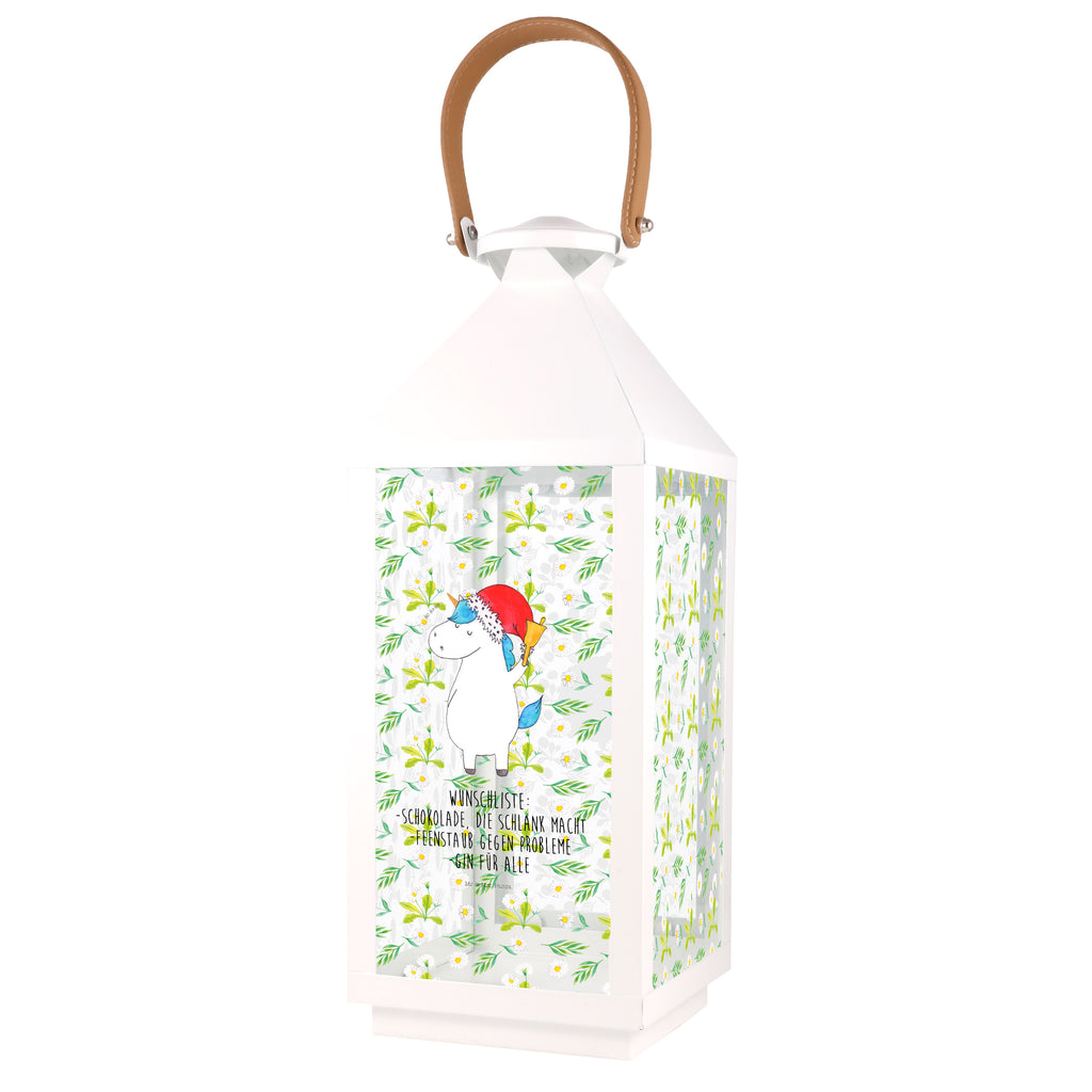 Deko Laterne Einhorn Weihnachtsmann Gartenlampe, Gartenleuchte, Gartendekoration, Gartenlicht, Laterne  kleine Laternen, XXL Laternen, Laterne groß, Einhorn, Einhörner, Einhorn Deko, Pegasus, Unicorn, Gin, Schokolade, Schoki, Weihnachten, Weihnachtsmann, Nikolaus, Wunschzettel, Wunschliste, Feenstaub