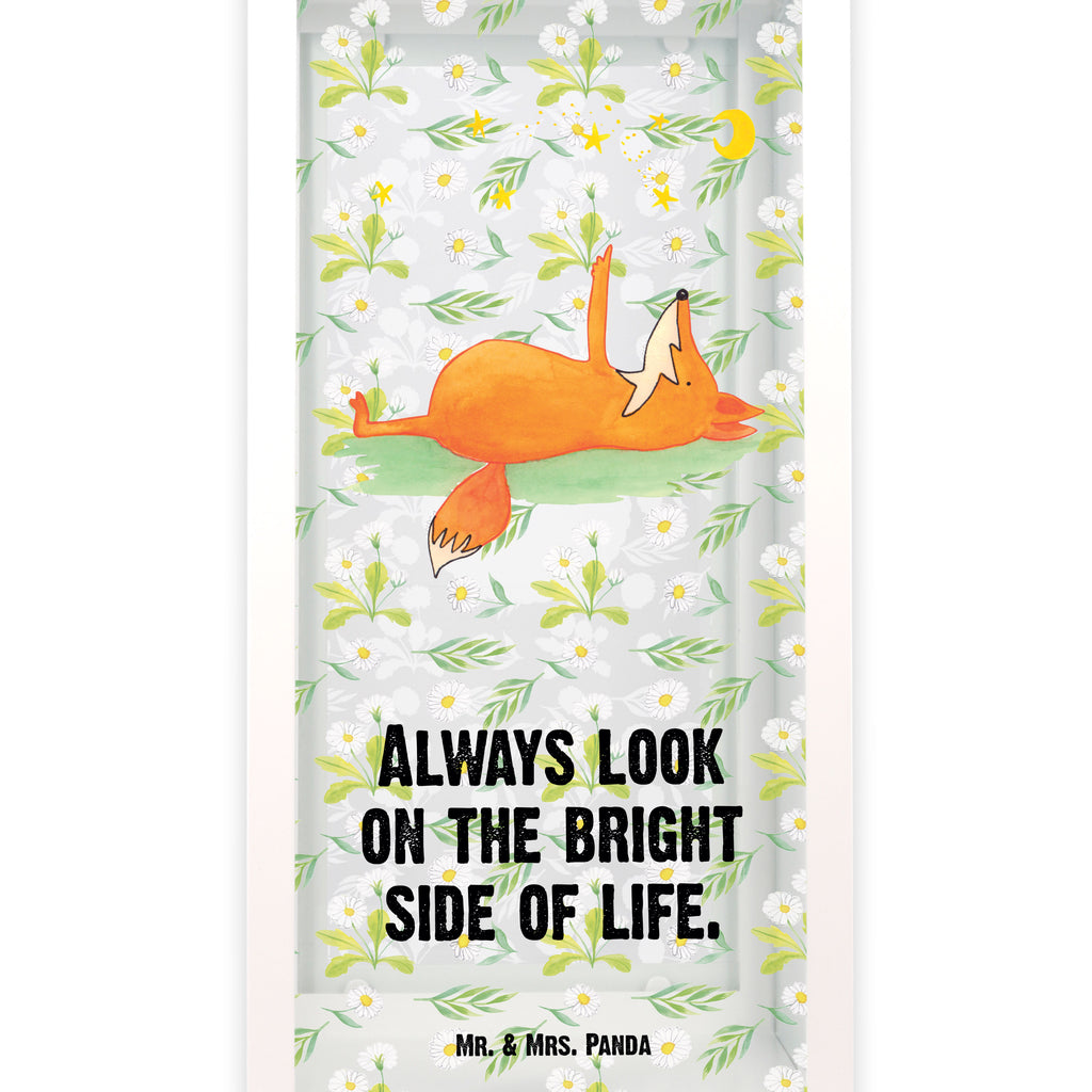 Deko Laterne Fuchs Sterne Gartenlampe, Gartenleuchte, Gartendekoration, Gartenlicht, Laterne  kleine Laternen, XXL Laternen, Laterne groß, Fuchs, Füchse, tröstende Worte, Spruch positiv, Spruch schön, Romantik, Always Look on the Bright Side of Life