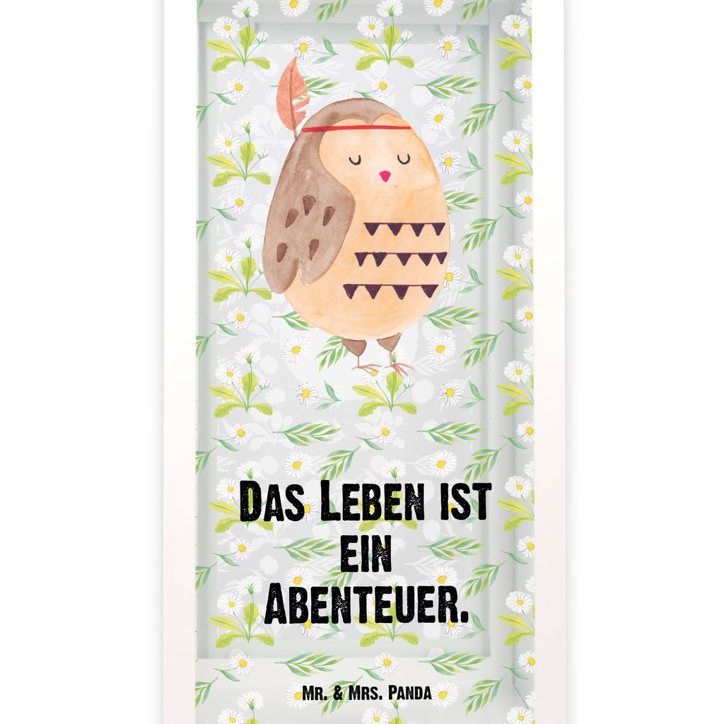 Deko Laterne Eule Federschmuck Eule, Eule Deko, Owl, Das Leben ist ein Abenteuer, Reisespruch, Federschmuck, Dekoration  Gartenlampe, Gartenleuchte, Gartendekoration, Gartenlicht, Laterne  kleine Laternen, XXL Laternen, Laterne groß,   Eule