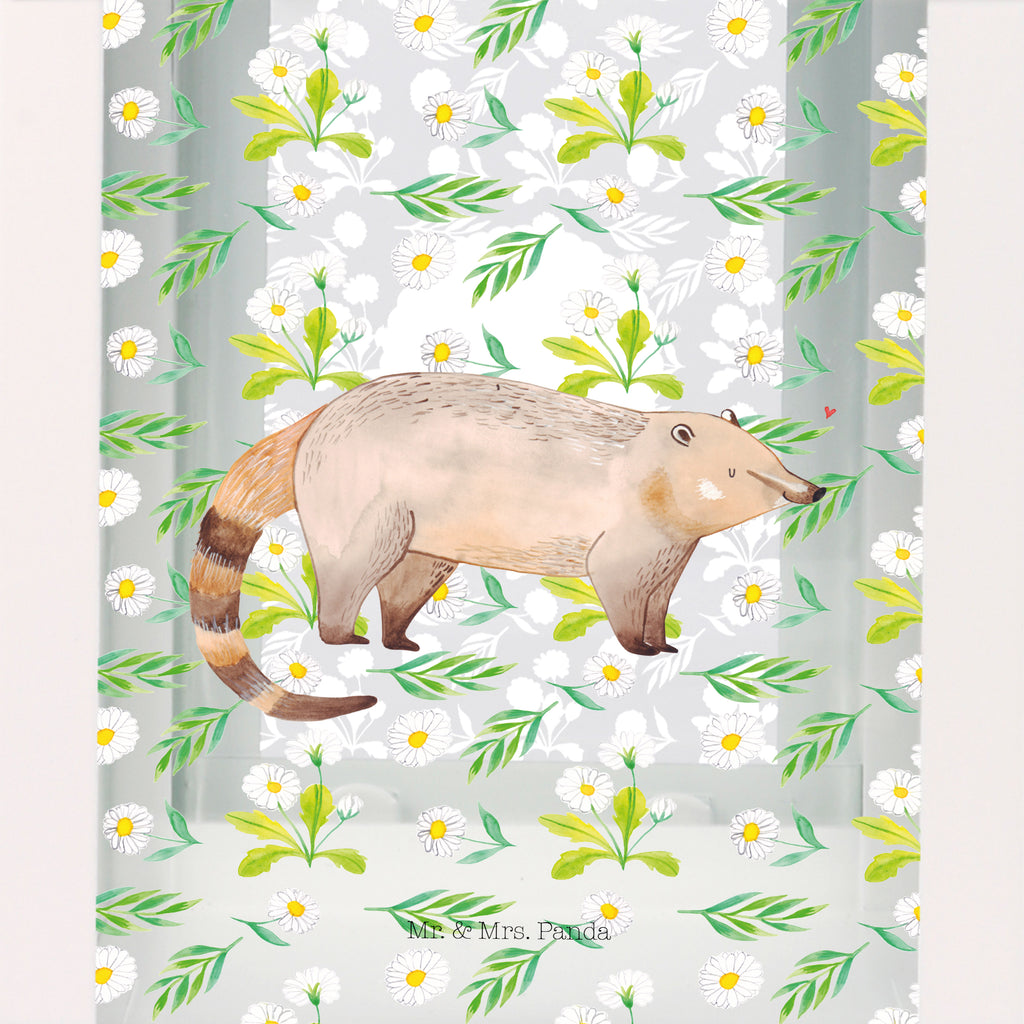 Deko Laterne Nasenbaer Gartenlampe, Gartenleuchte, Gartendekoration, Gartenlicht, Laterne  kleine Laternen, XXL Laternen, Laterne groß, Tiermotive, Gute Laune, lustige Sprüche, Tiere, Nasenbär, Nasenbären, Rüsselbär, Bär