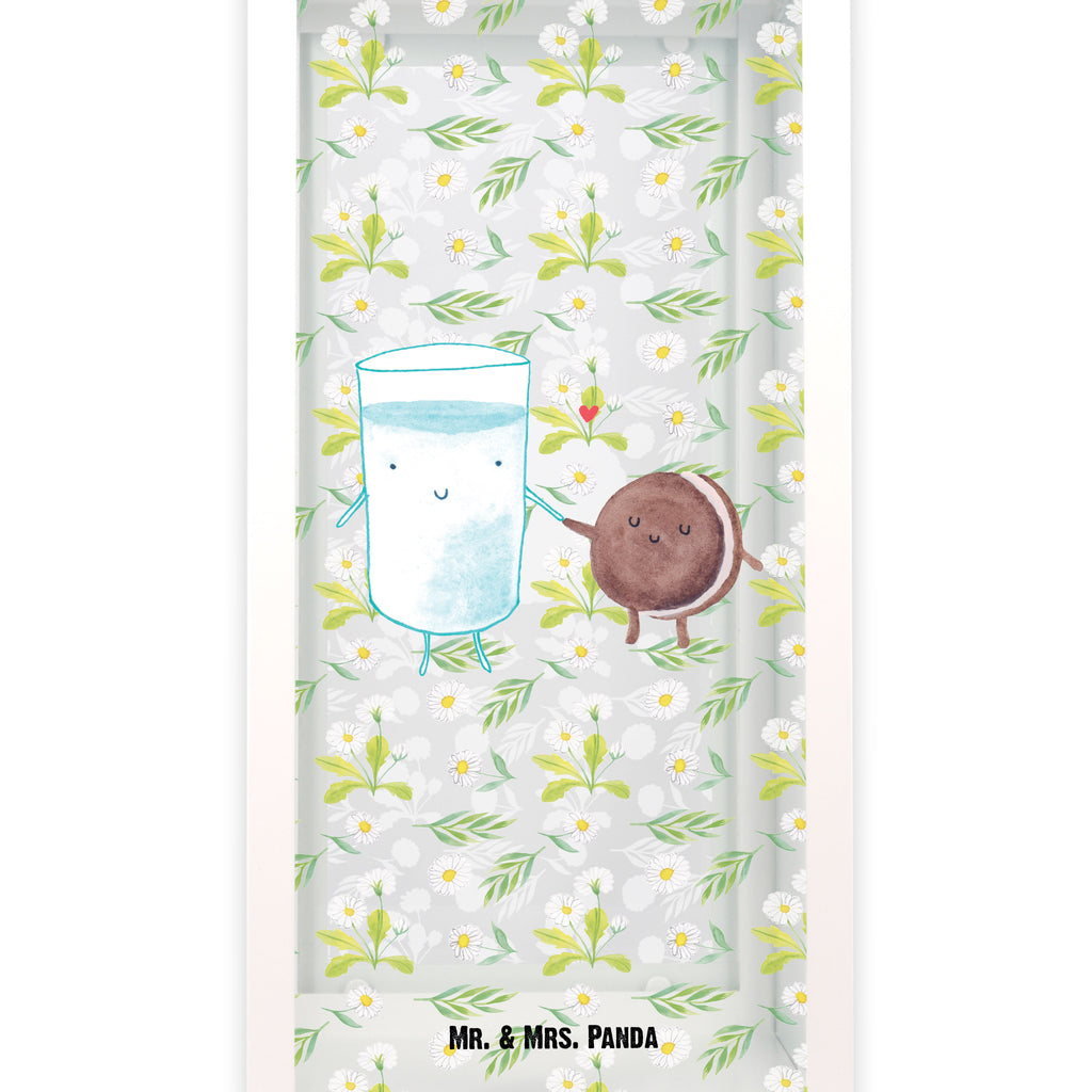 Deko Laterne Milch & Keks Gartenlampe, Gartenleuchte, Gartendekoration, Gartenlicht, Laterne  kleine Laternen, XXL Laternen, Laterne groß, Tiermotive, Gute Laune, lustige Sprüche, Tiere, Milk, Cookie, Milch, Keks, Kekse, Kaffee, Einladung Frühstück, Motiv süß, romantisch, perfektes Paar