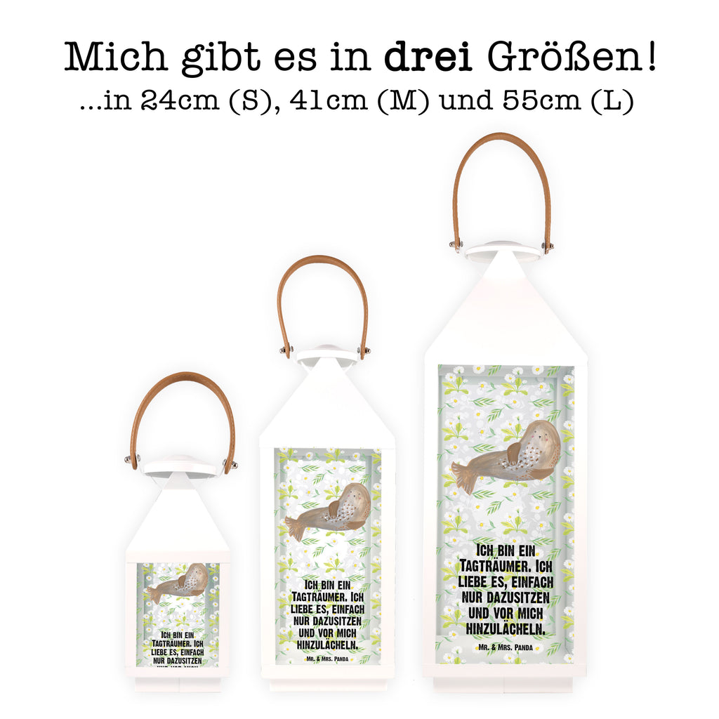 Deko Laterne Robbe lachend Gartenlampe, Gartenleuchte, Gartendekoration, Gartenlicht, Laterne  kleine Laternen, XXL Laternen, Laterne groß, Tiermotive, Gute Laune, lustige Sprüche, Tiere, Robbe, Robben, Seehund, Strand, Meerestier, Ostsee, Nordsee