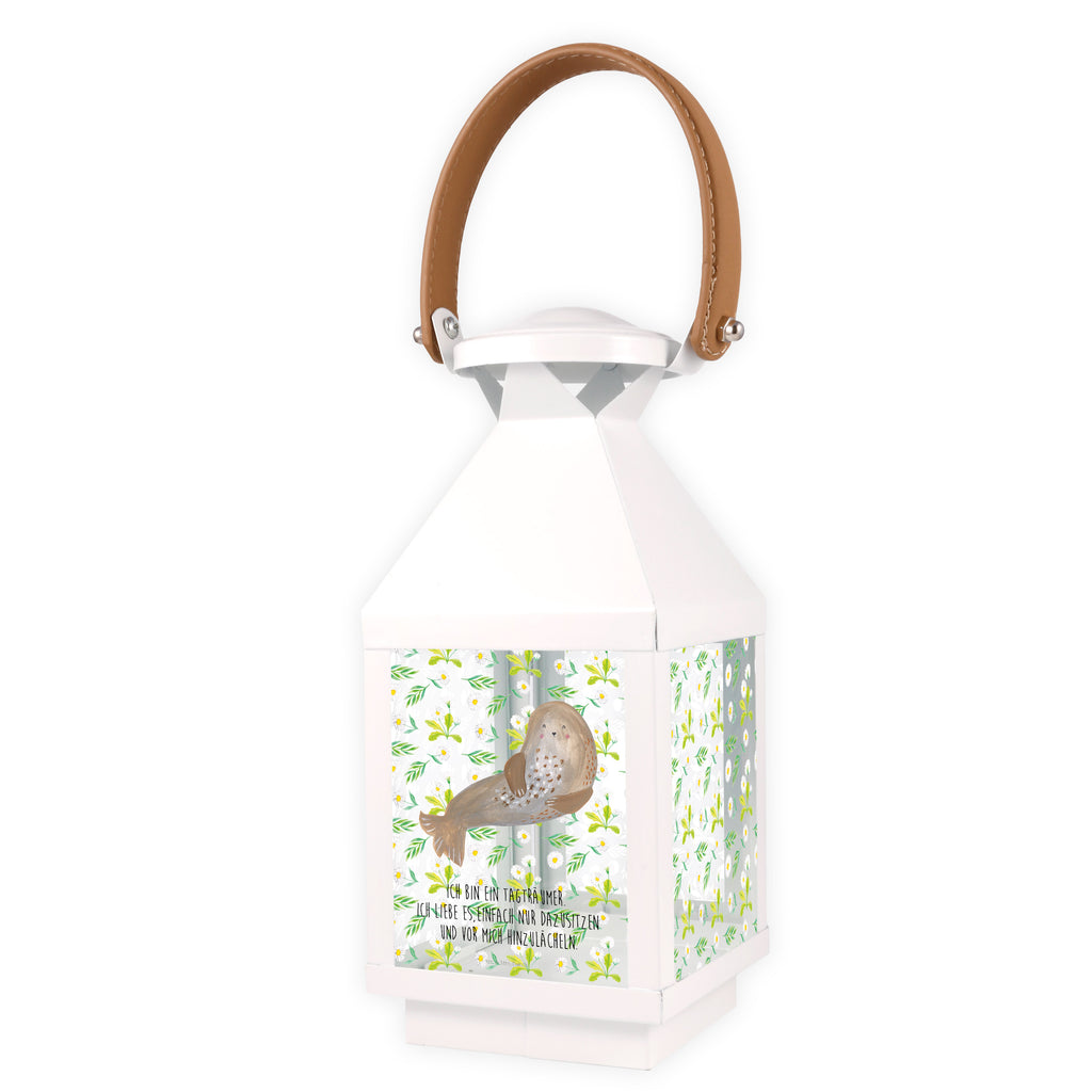 Deko Laterne Robbe lachend Gartenlampe, Gartenleuchte, Gartendekoration, Gartenlicht, Laterne  kleine Laternen, XXL Laternen, Laterne groß, Tiermotive, Gute Laune, lustige Sprüche, Tiere, Robbe, Robben, Seehund, Strand, Meerestier, Ostsee, Nordsee